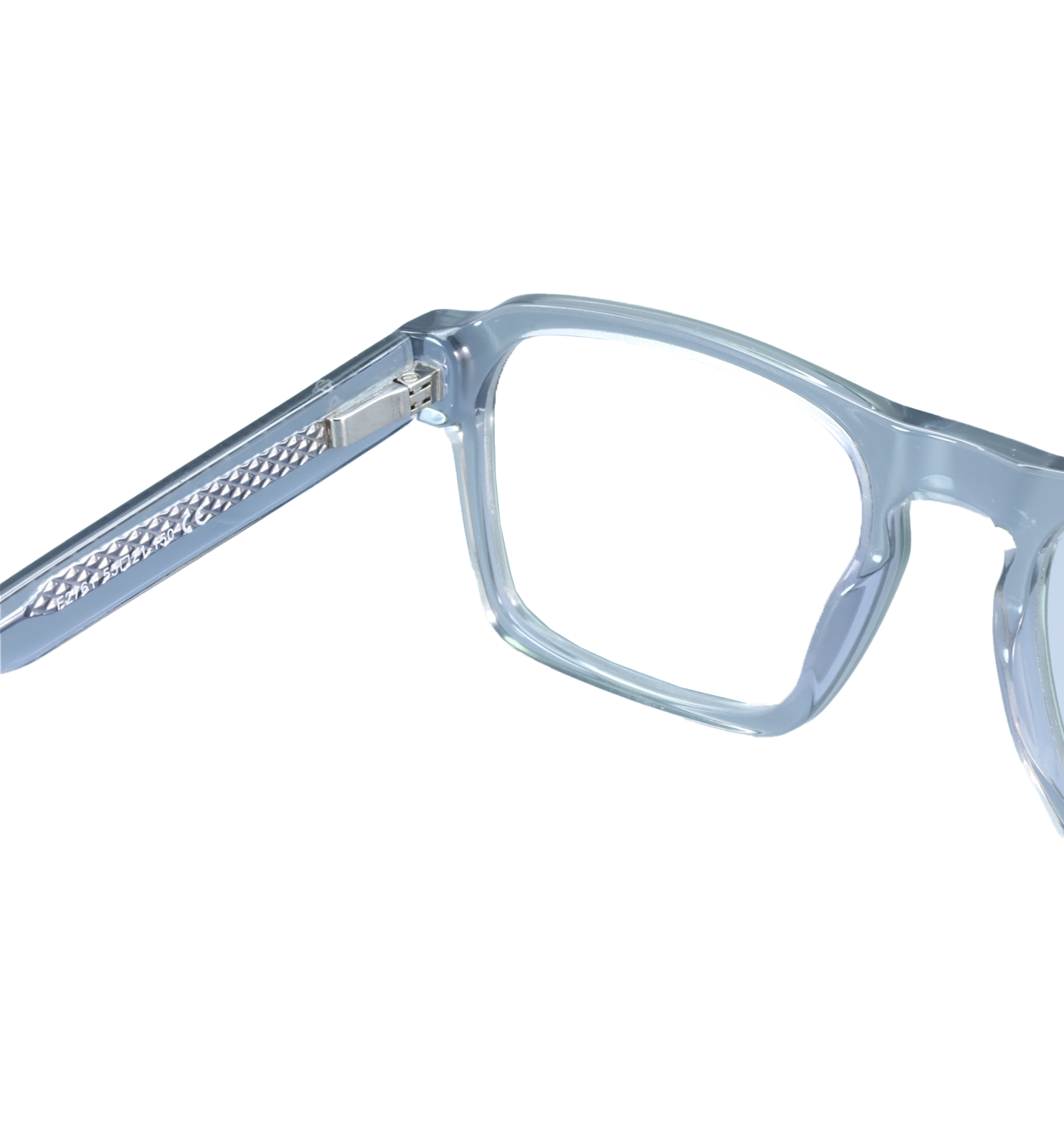 Insider Rectangular Wayfarer Eyeglasses – Unisex Full Rim Frame | Available in Grey, Brown & Blue
