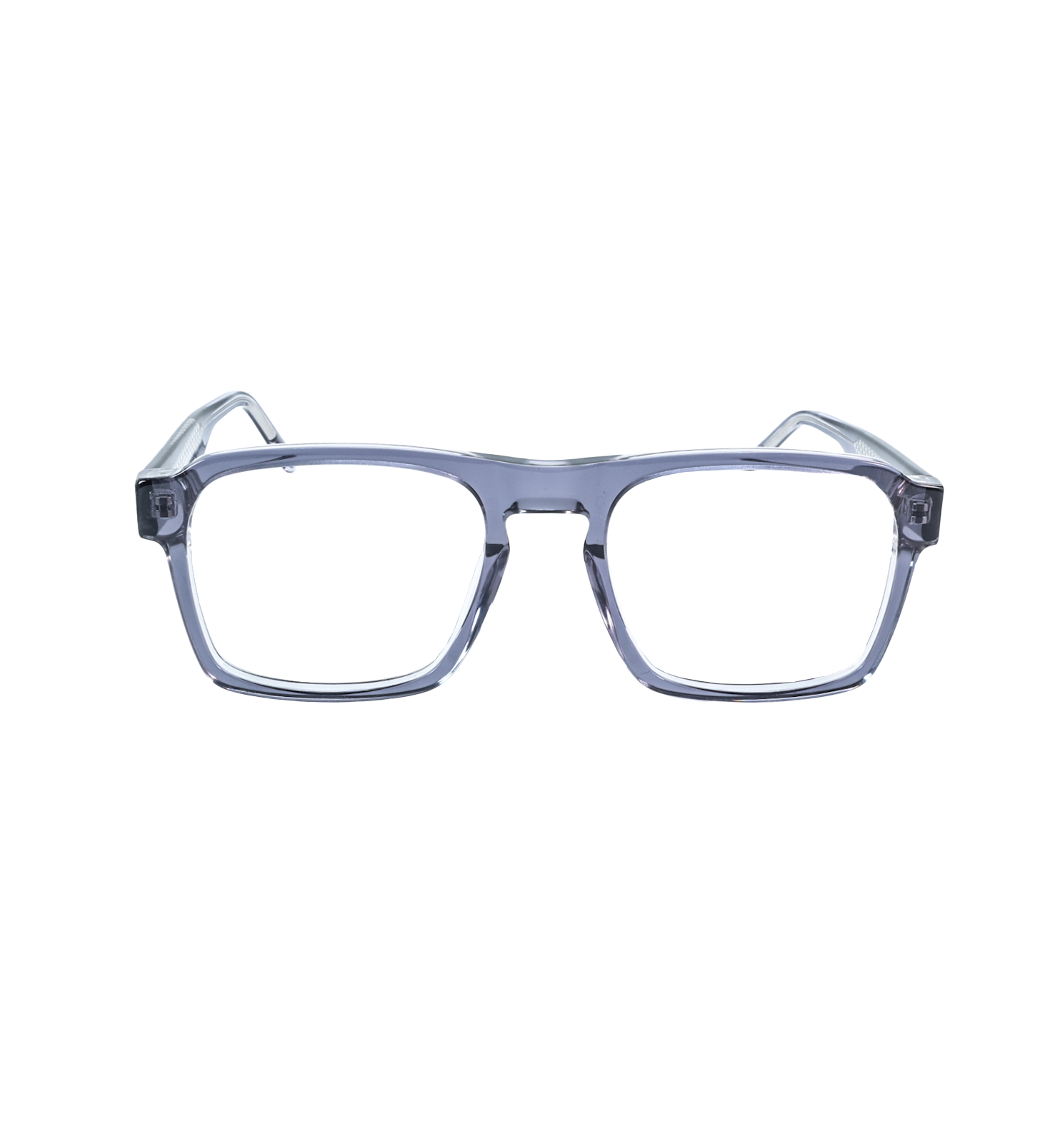 Insider Rectangular Wayfarer Eyeglasses – Unisex Full Rim Frame | Available in Grey, Brown & Blue