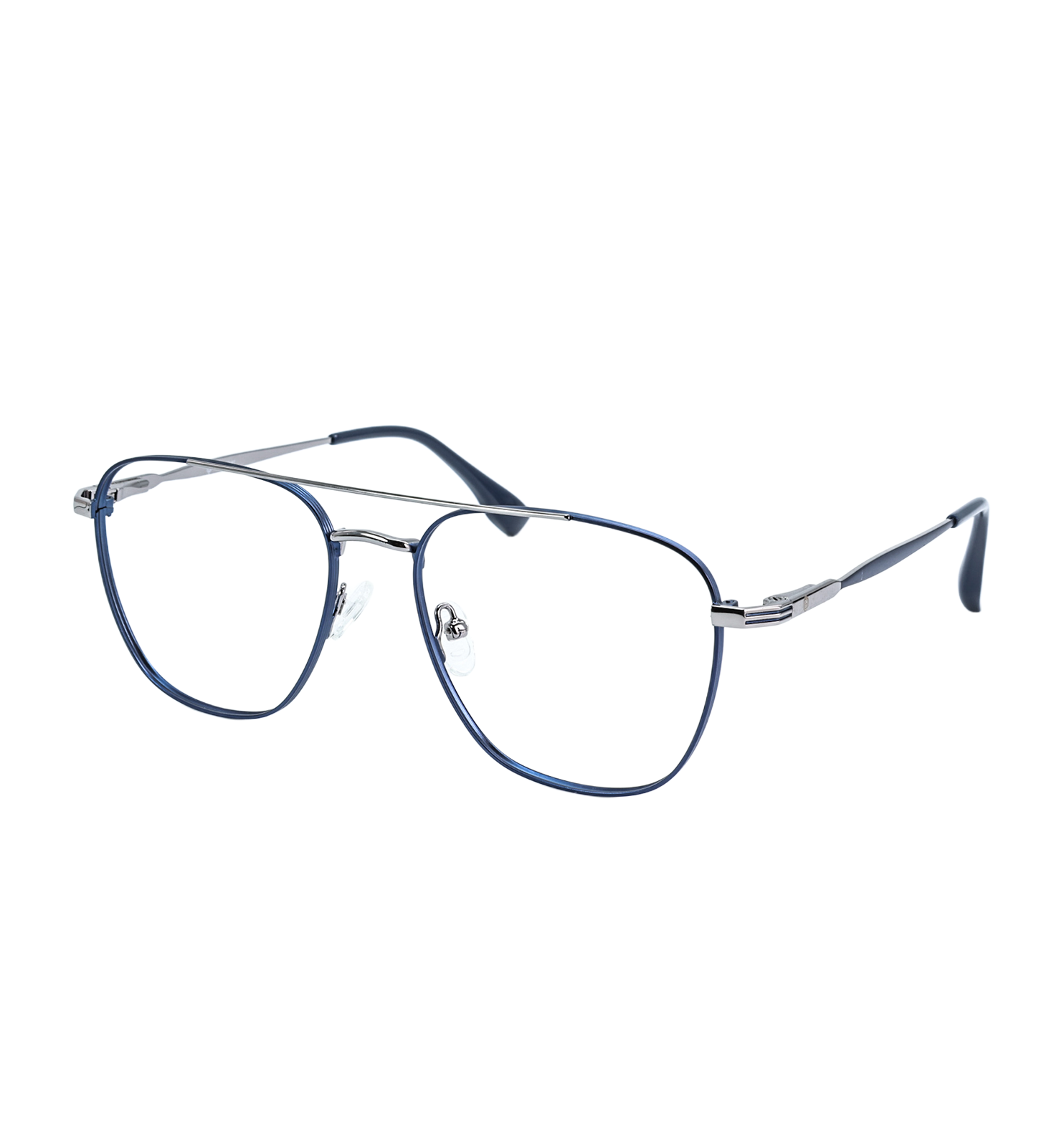 Metal Full Rim Weightless Square Eyeglasses – Ultra-Light Unisex Frame | Available in Black, Blue, Dark Blue & Dark Green