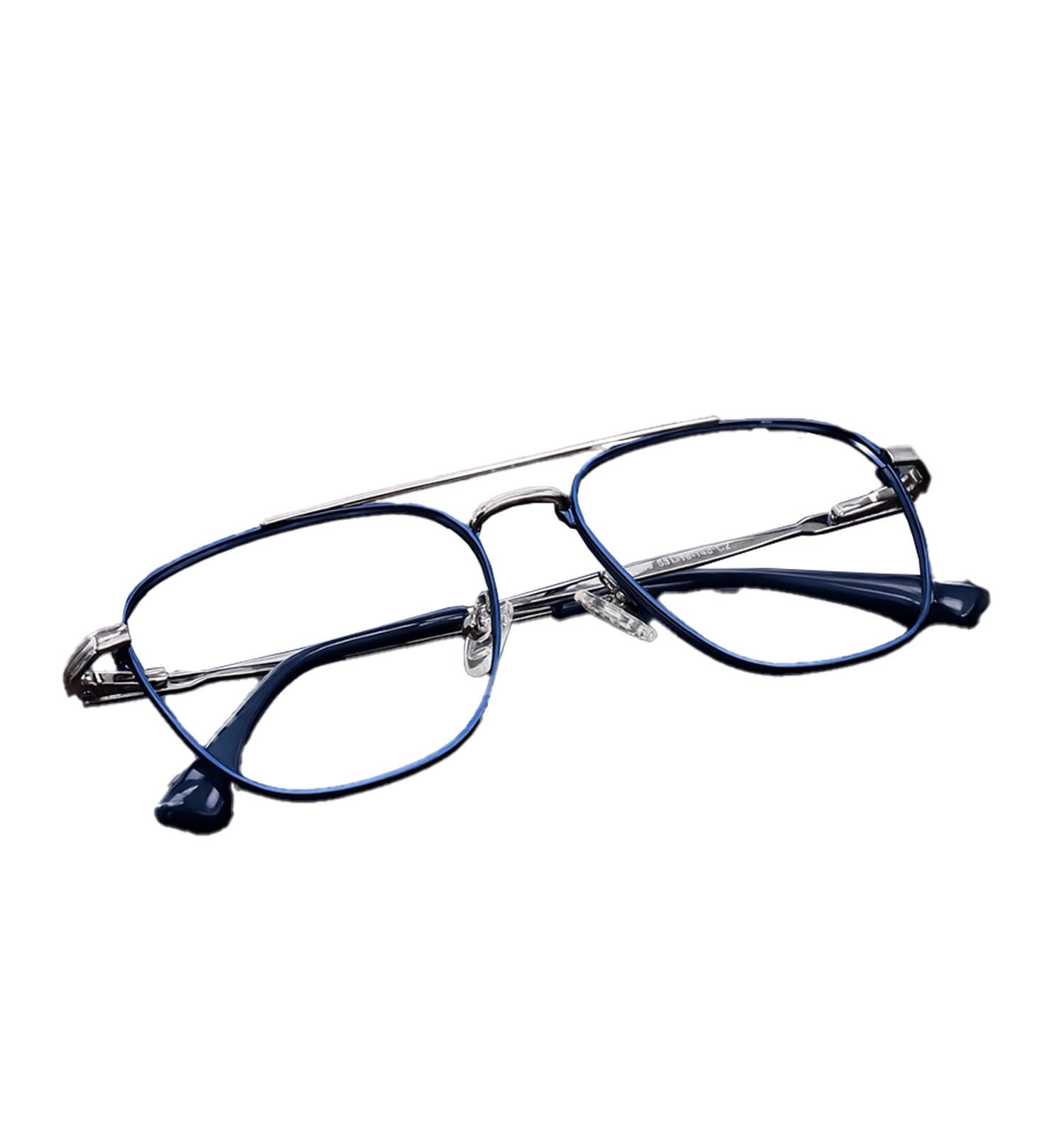 Metal Full Rim Weightless Square Eyeglasses – Ultra-Light Unisex Frame | Available in Black, Blue, Dark Blue & Dark Green