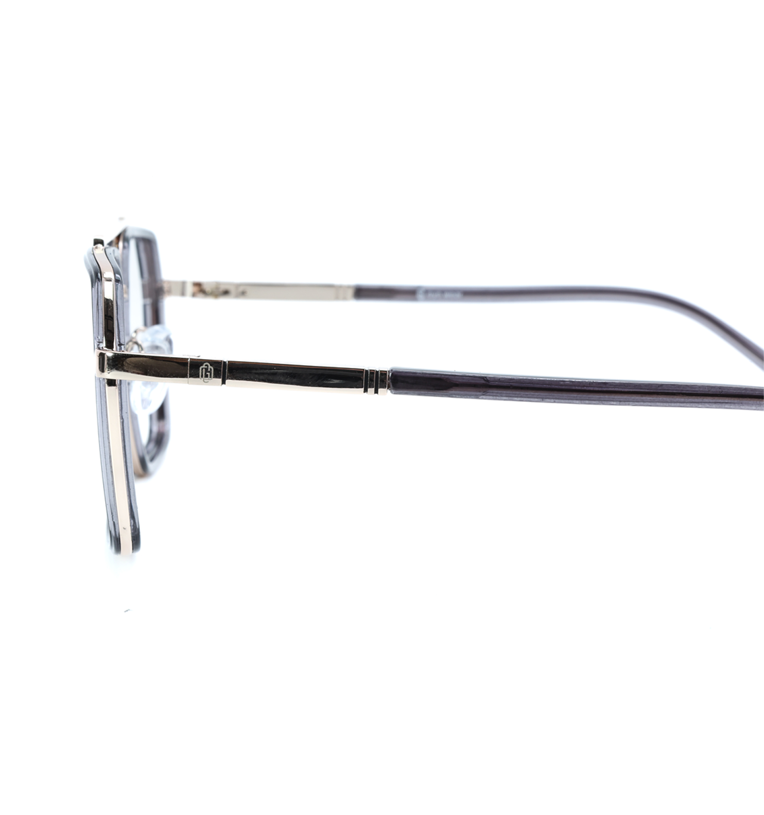 Full Rim Metal Wayfarer Eyeglasses with Pre-Fitted Blue Block Lenses | Available in Blue & Golden