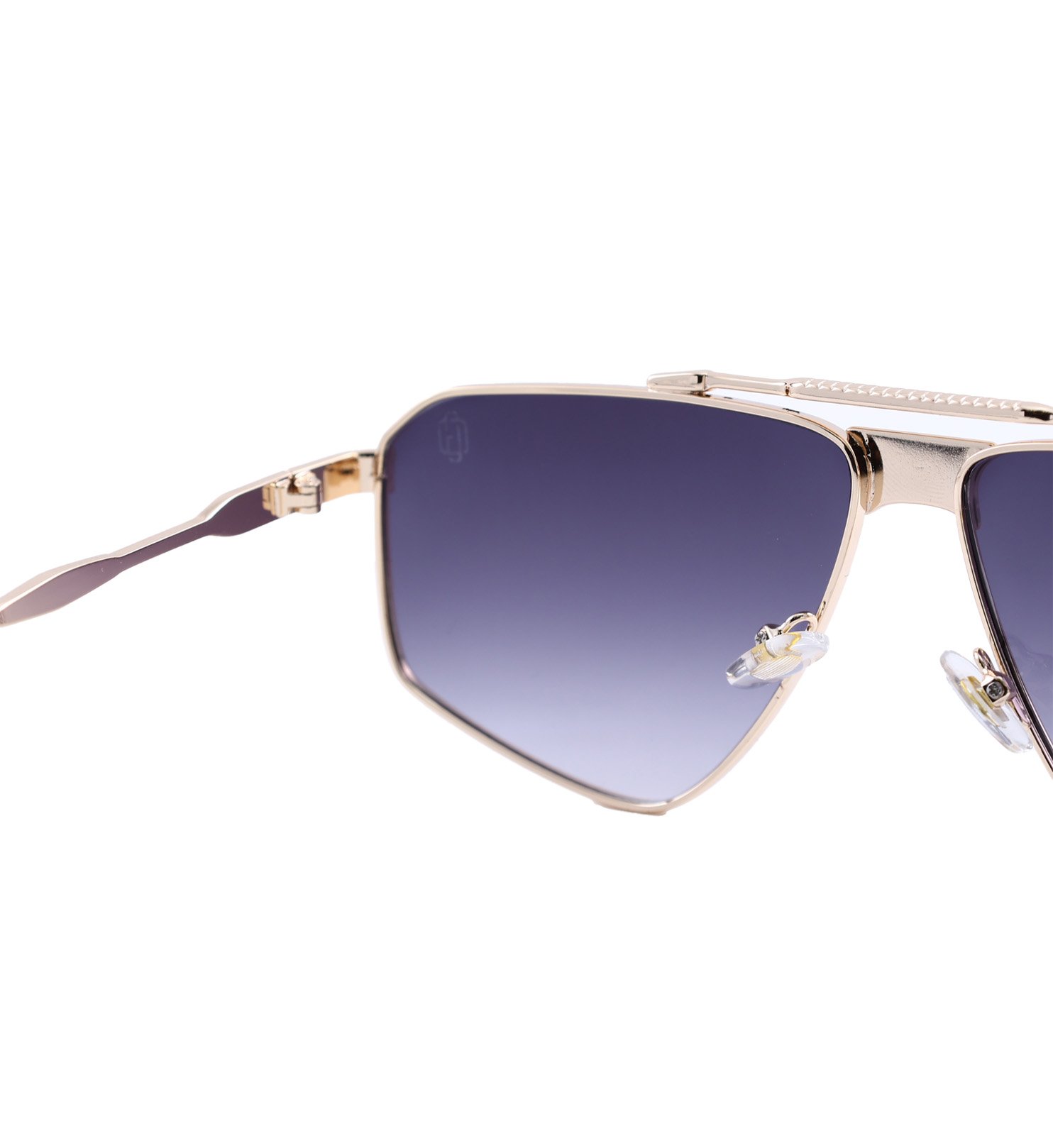 OG Metal Wave Bronze Sunglasses – Premium Metal Frame (Blue, Brown, Purple)