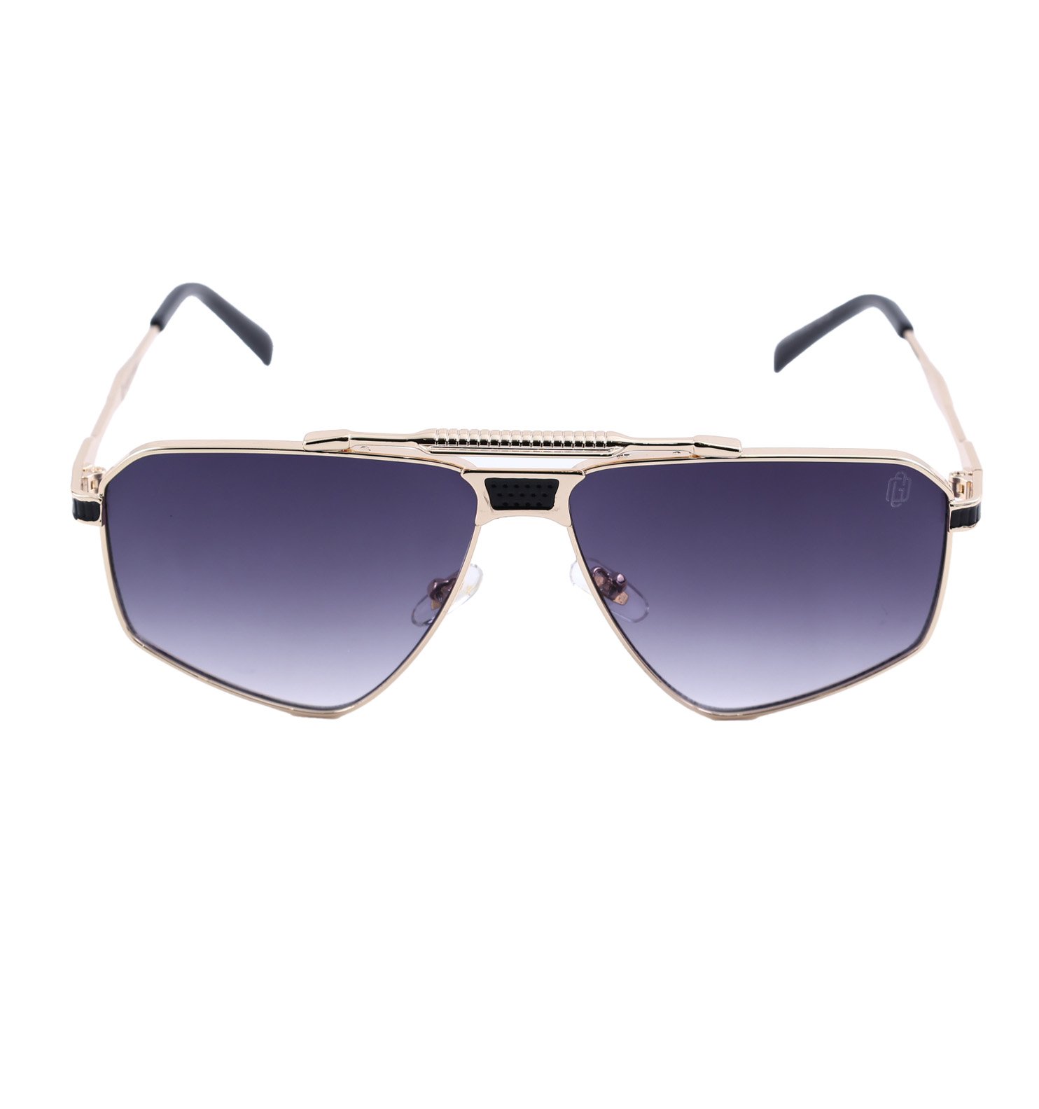 OG Metal Wave Bronze Sunglasses – Premium Metal Frame (Blue, Brown, Purple)