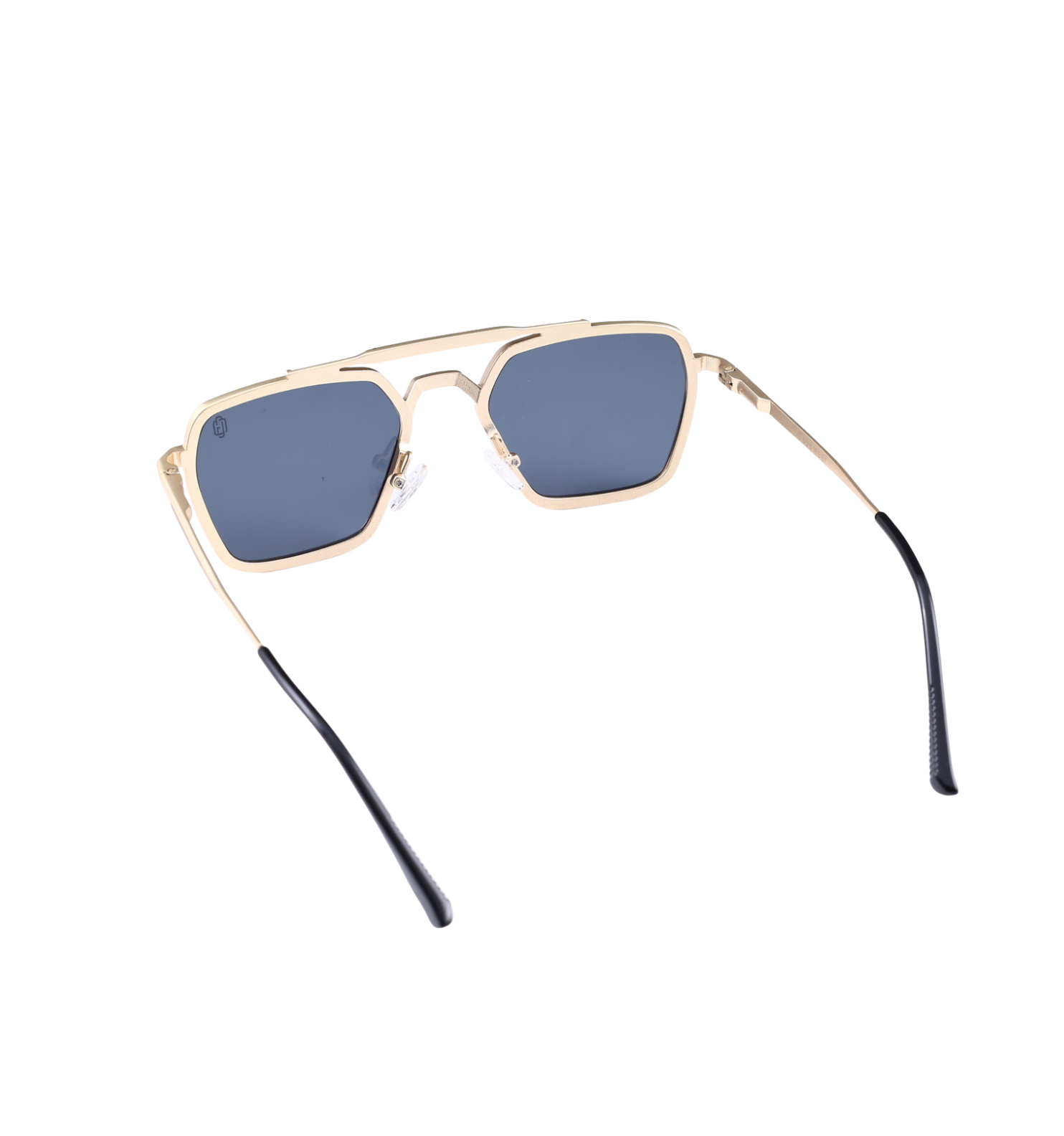 Metal Square Sunglasses MN KSL-98389 – Full Rim (Gold / Black)
