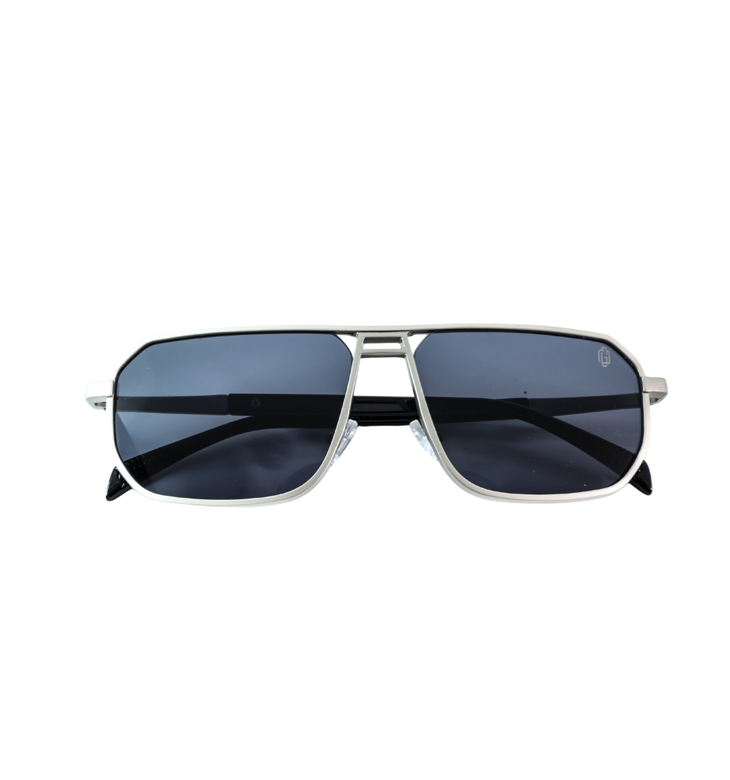 Full Rim Metal Black Sunglasses – Classic Black Street Style UV400 Shades