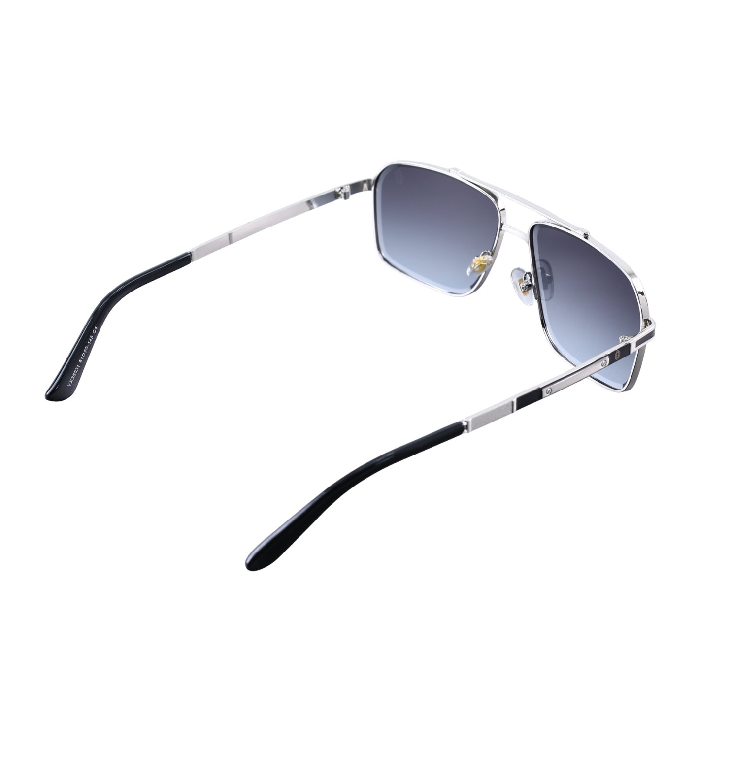 Full Rim Metal Wayfarer Sunglasses with UV400 Protection – Classic Street Style Shades (Brown, Purple)