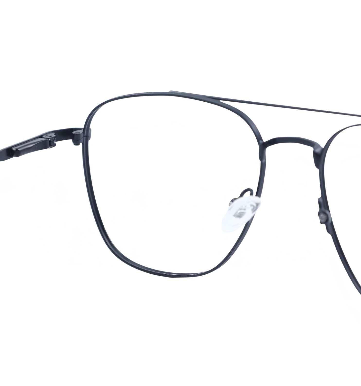 Air Flex Metal Eyeglasses – Lightweight Full Rim Square Frame for Men & Women (Black, Blue, Green)