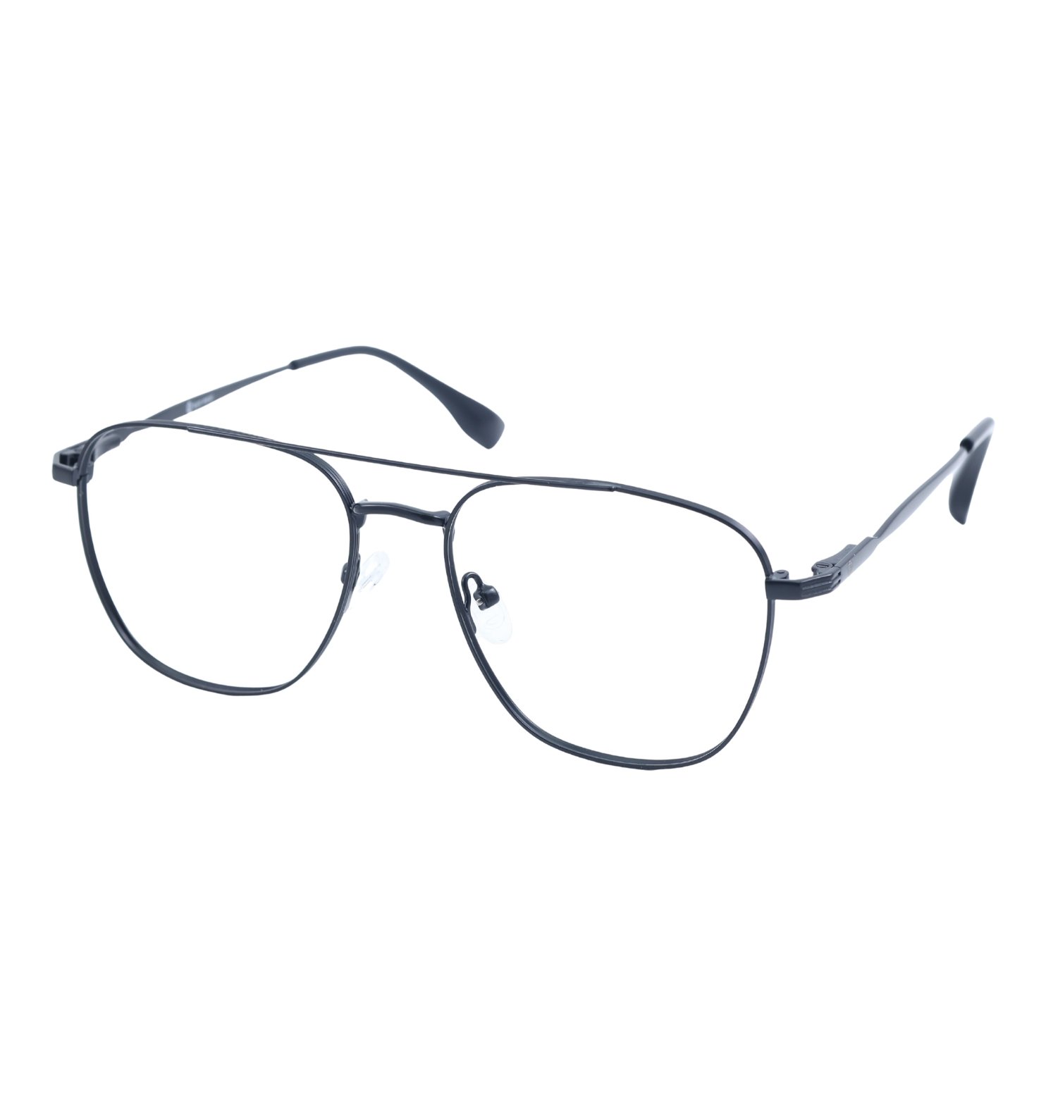 Air Flex Metal Eyeglasses – Lightweight Full Rim Square Frame for Men & Women (Black, Blue, Green)