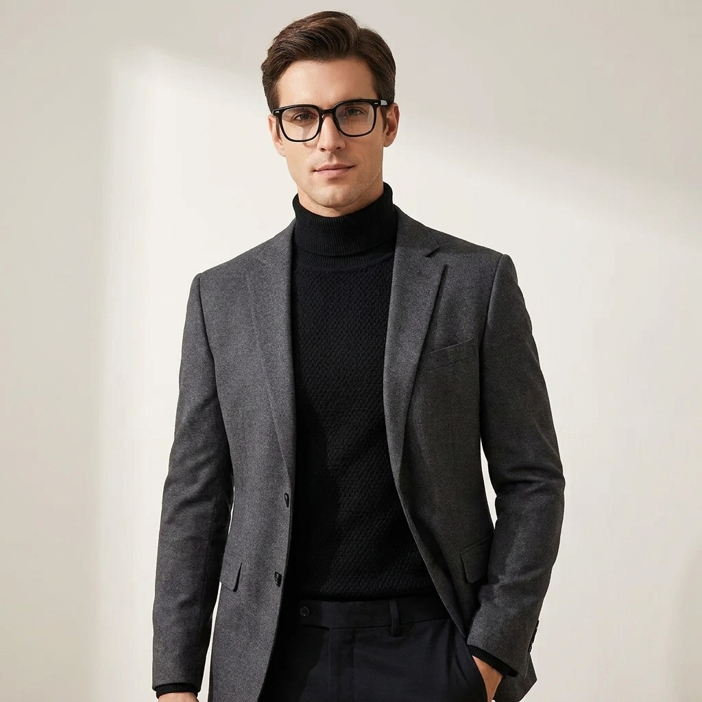 OG AirFrame Pro Square Eyeglasses for Men | Lightweight & Stylish Optical Frame