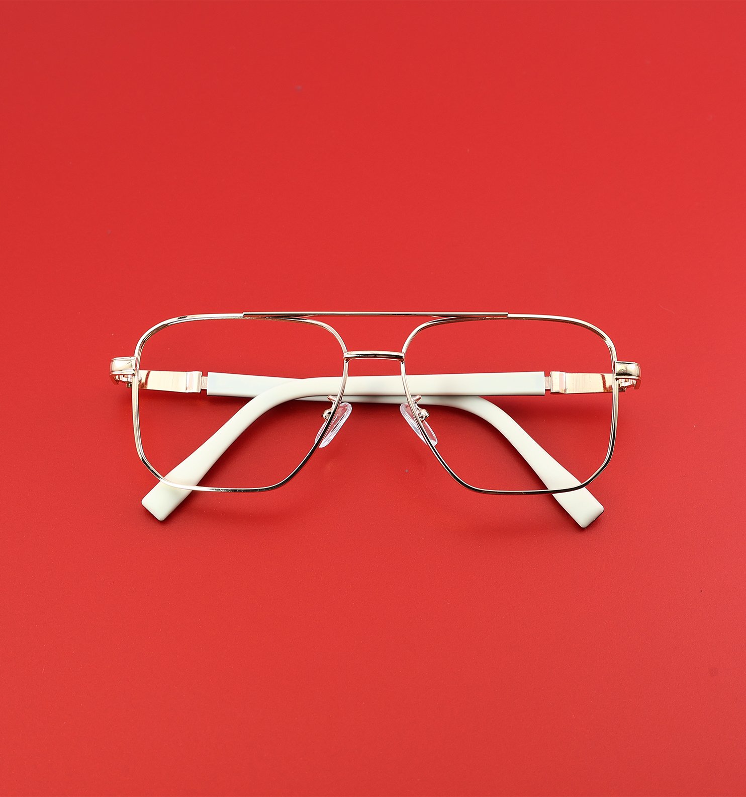 Blue Block Photochromic Metal Rim Eyeglasses – Pre-Fitted Blue Light & Photochromic Lenses (Black, Golden, Gunmetal, Silver)