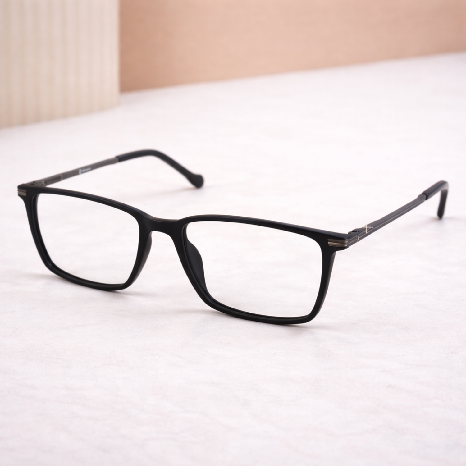 Clear Square Blue-Block Glasses for Men & Women | Lightweight Square Frame | Anti Blue Light Computer & Office Eyewear