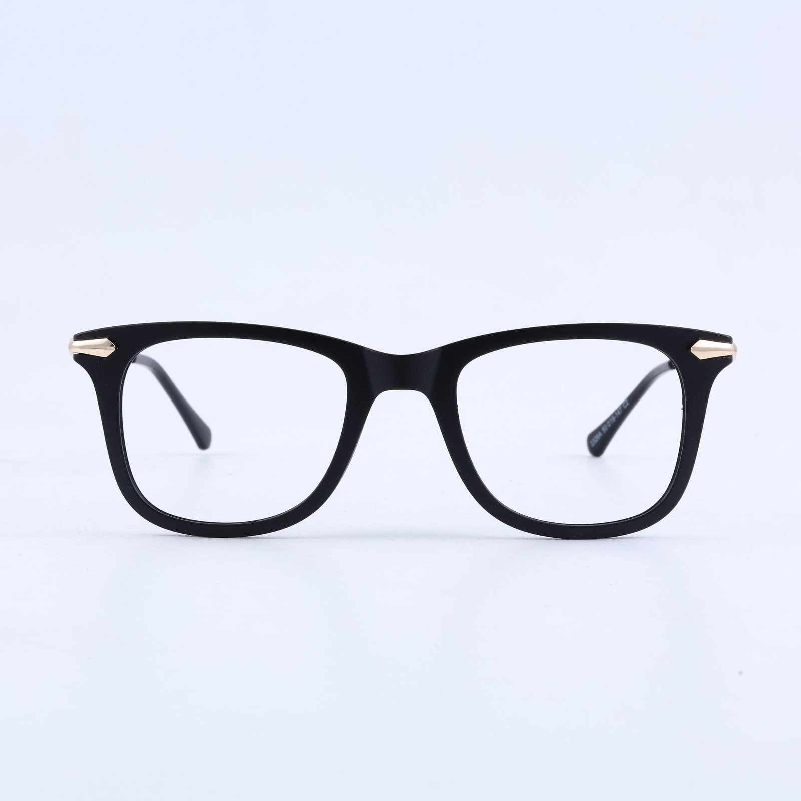 OG Shadow Edge Clip-On | Matte Black Square Magnetic Eyeglasses
