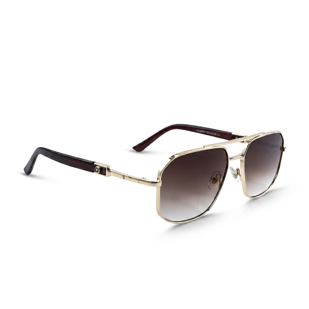 OG Full Rim Metal Wayfarer Sunglasses with UV400 – Classic Street Style Shades