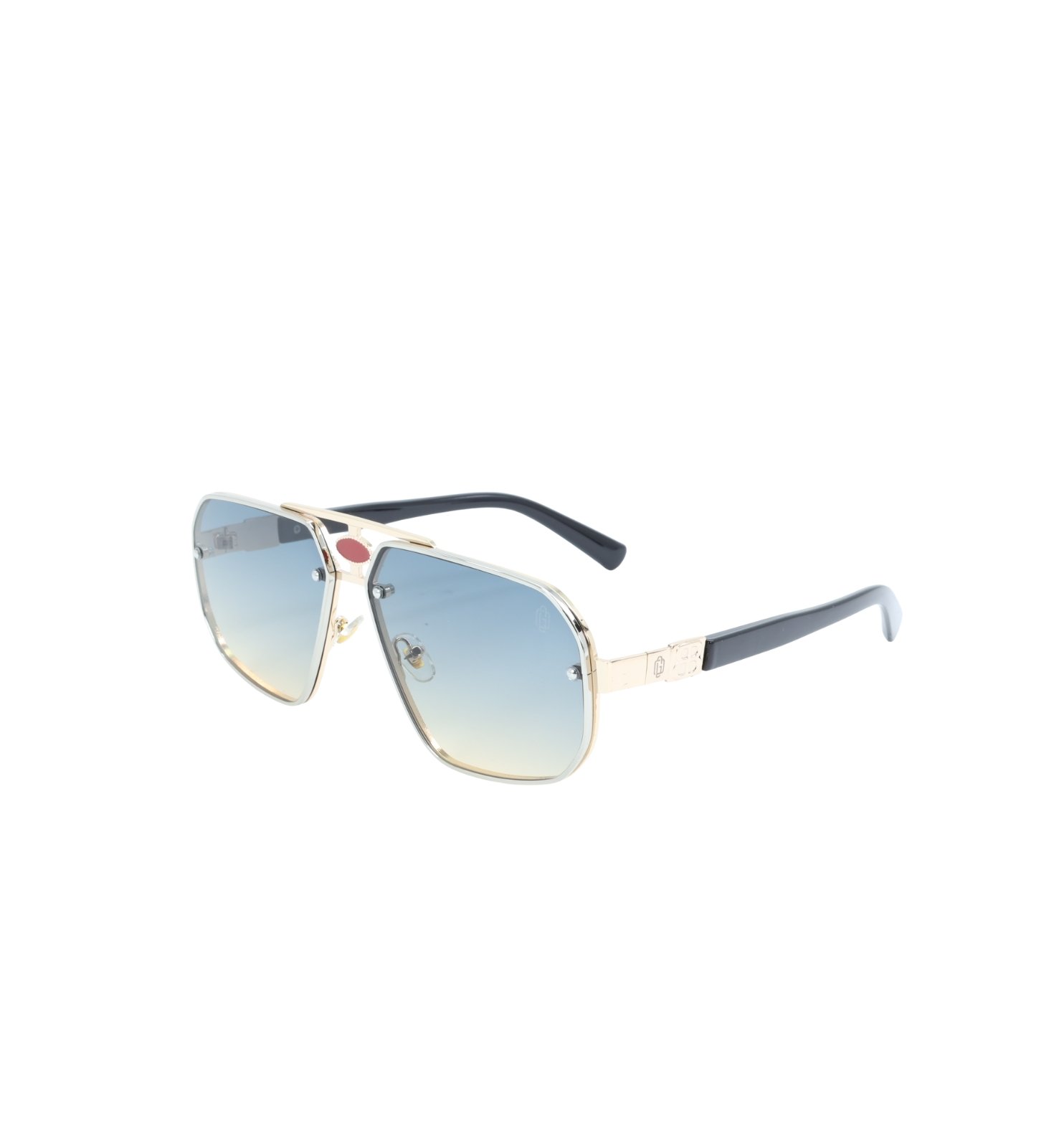 Iconic Full Rim Metal Wayfarer Sunglasses – Timeless Street Style Shades (Black, Blue, Green)