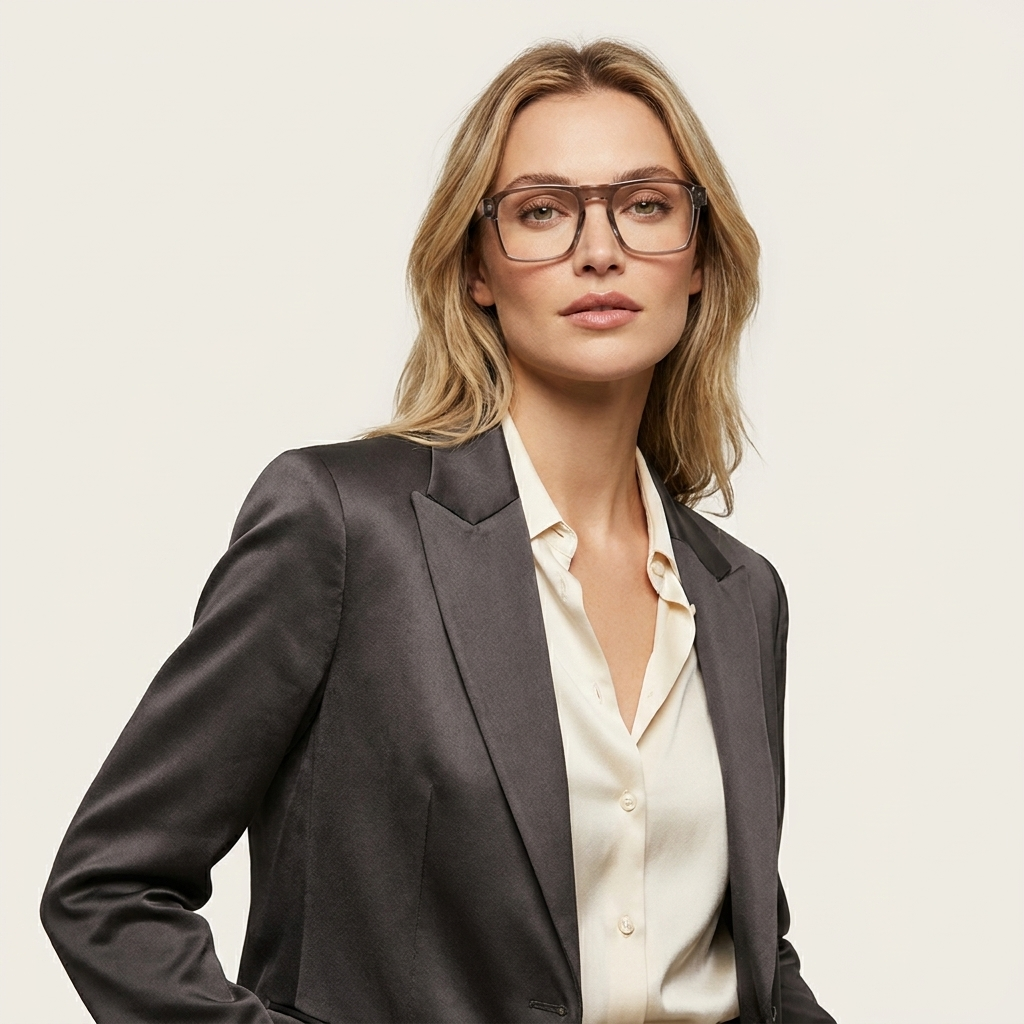OG Rectangular Wayfarer Eyeglasses – Unisex Full Rim Frame
