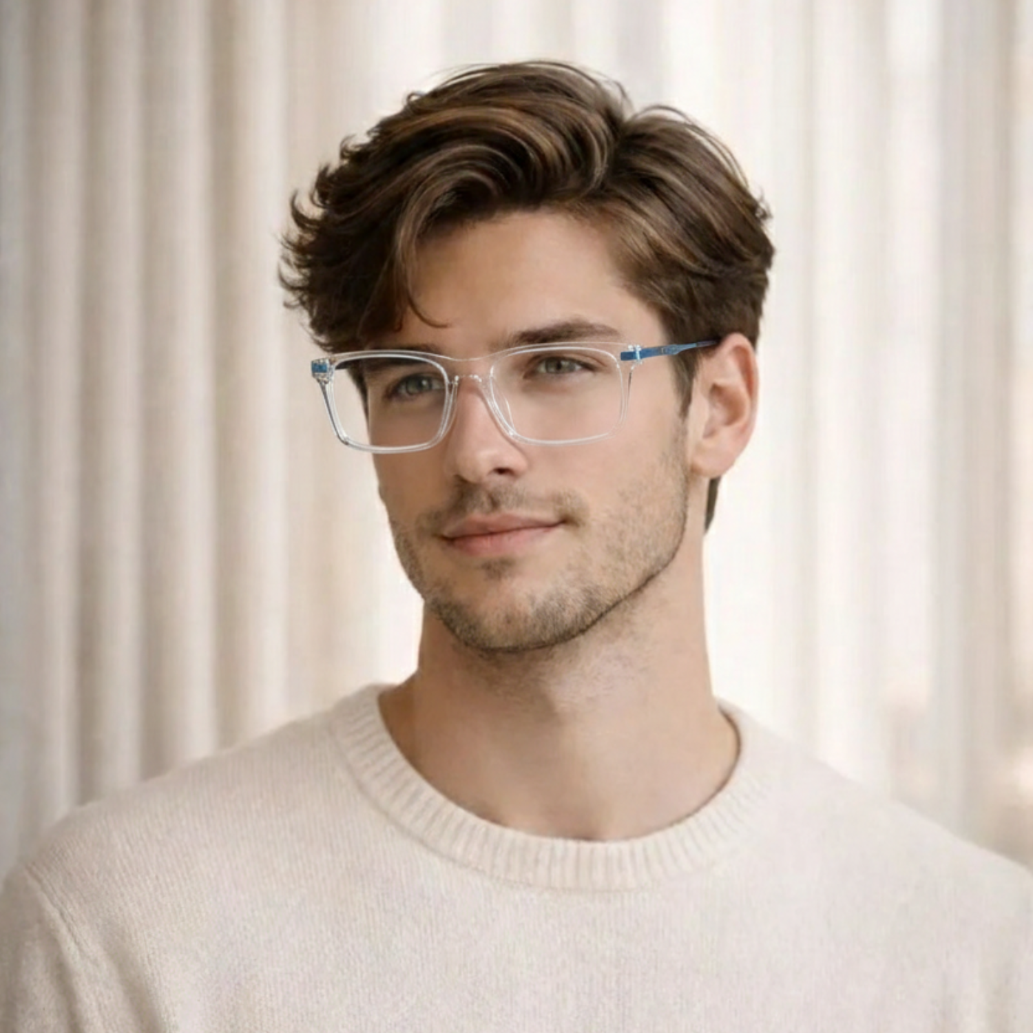 Men’s OG Classic Full Rim Rectangular Eyeglasses | Premium Rectangular Optical Frame