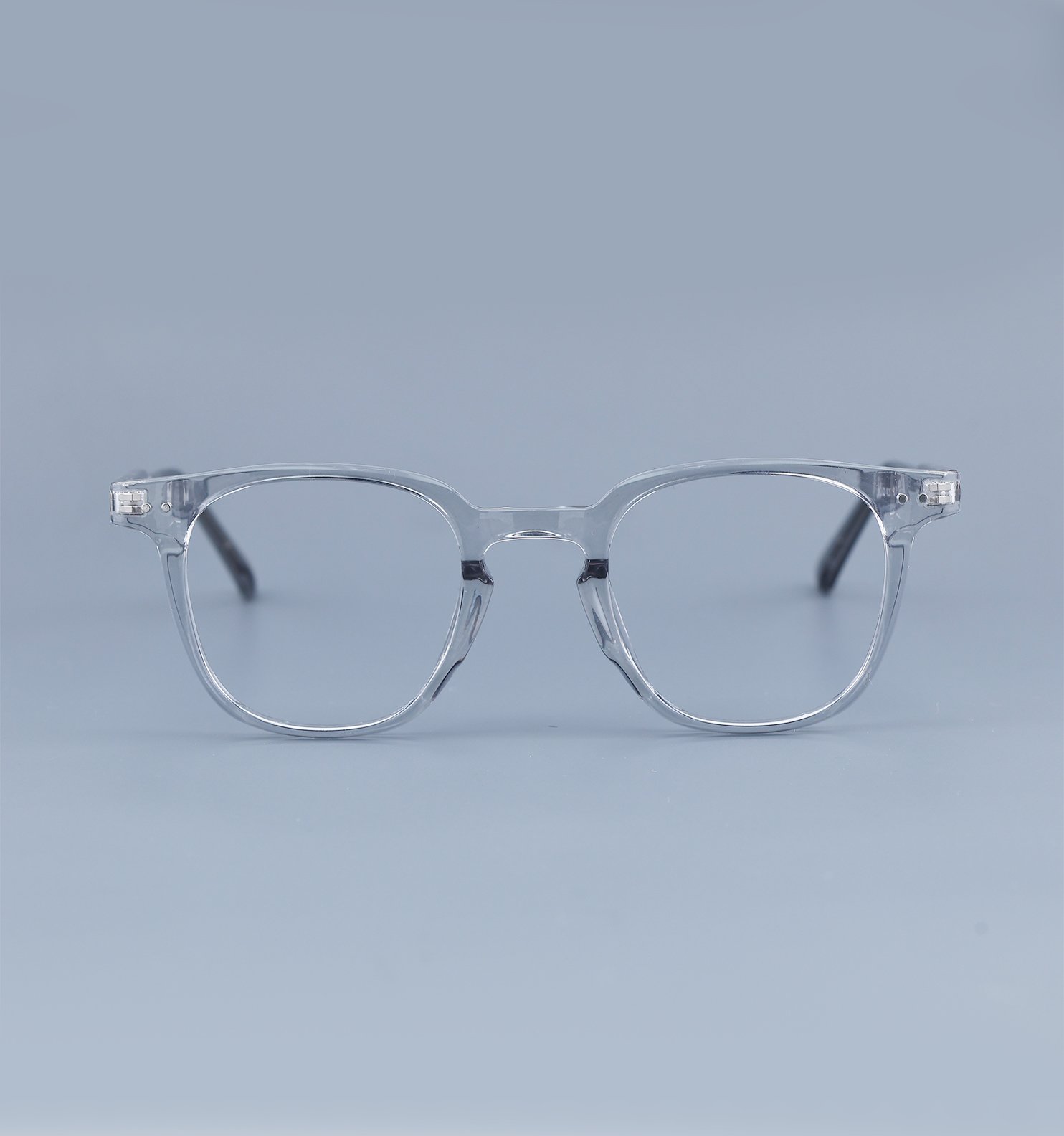 Men’s OG Clearline Full Rim Square Eyeglasses | Transparent Premium Optical Frame