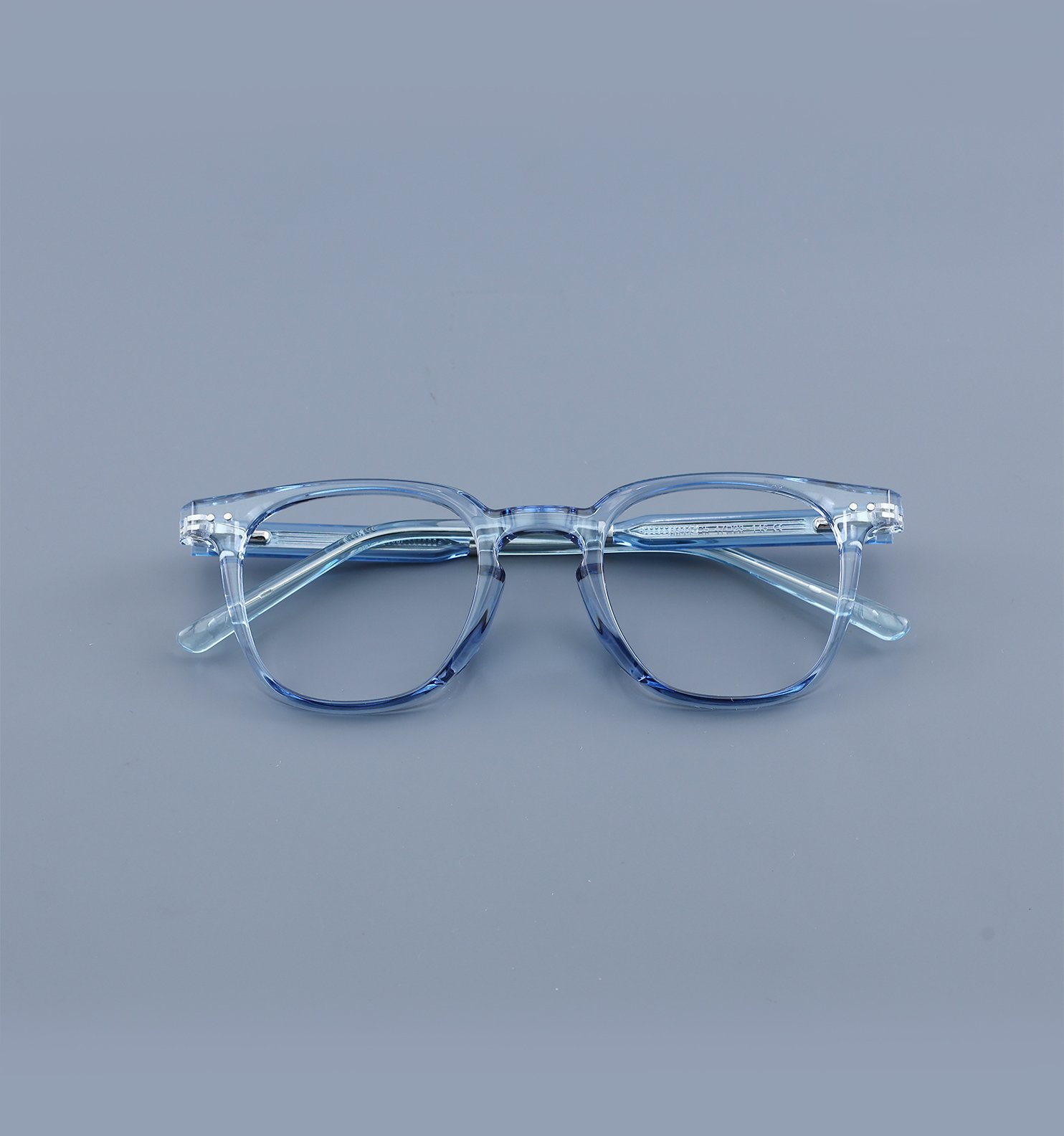 Men’s OG Clearline Full Rim Square Eyeglasses | Transparent Premium Optical Frame