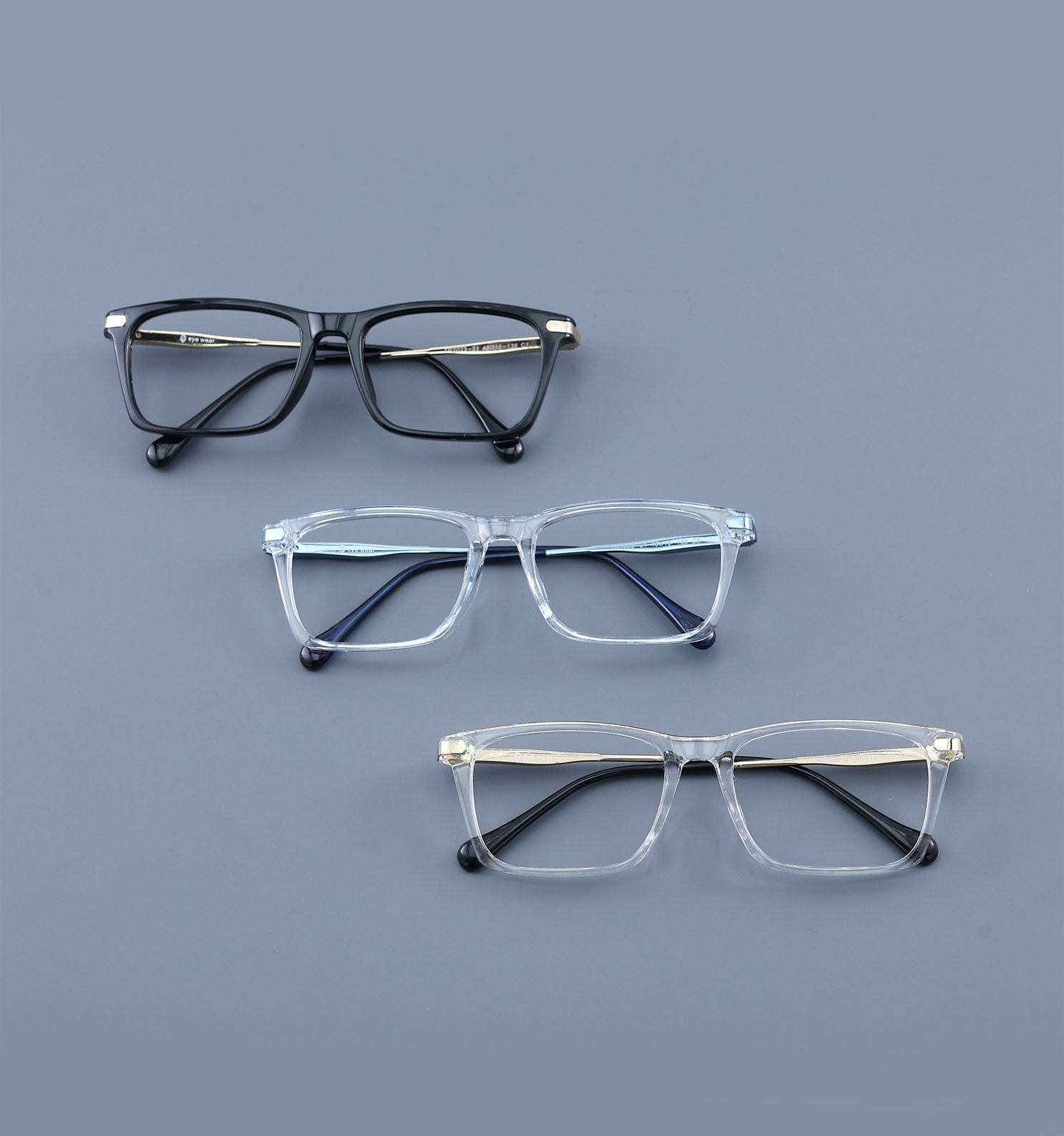 Men’s OG Classic Full Rim Rectangular Eyeglasses | Premium Rectangular Optical Frame