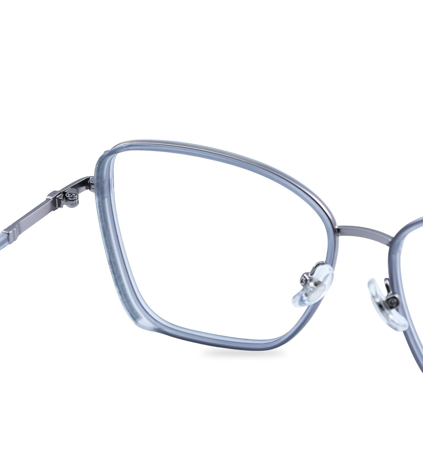 Neo Line Square Women’s Eyeglasses | Modern Slim Optical Frame