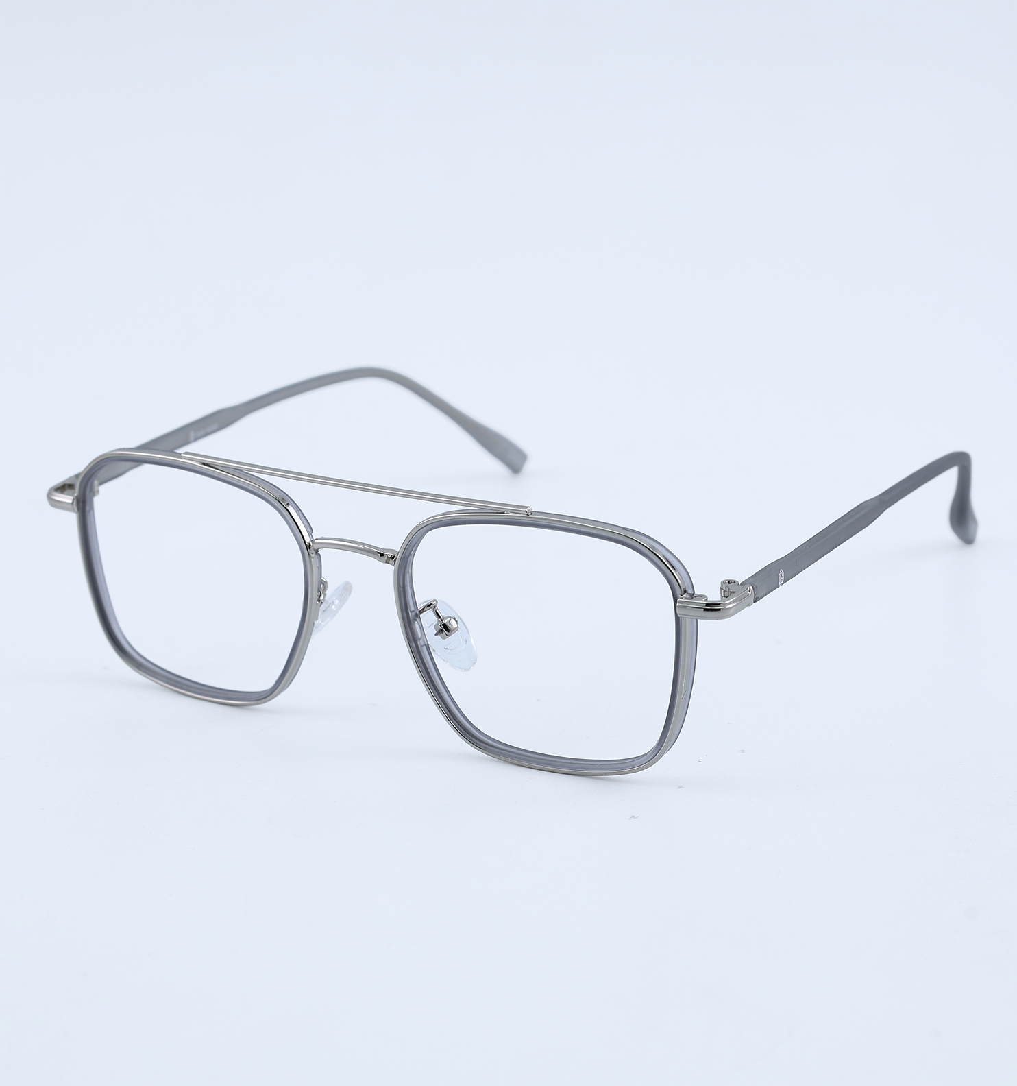 OG Aero Metal Square Eyeglasses for Men | Premium Lightweight Optical Frame