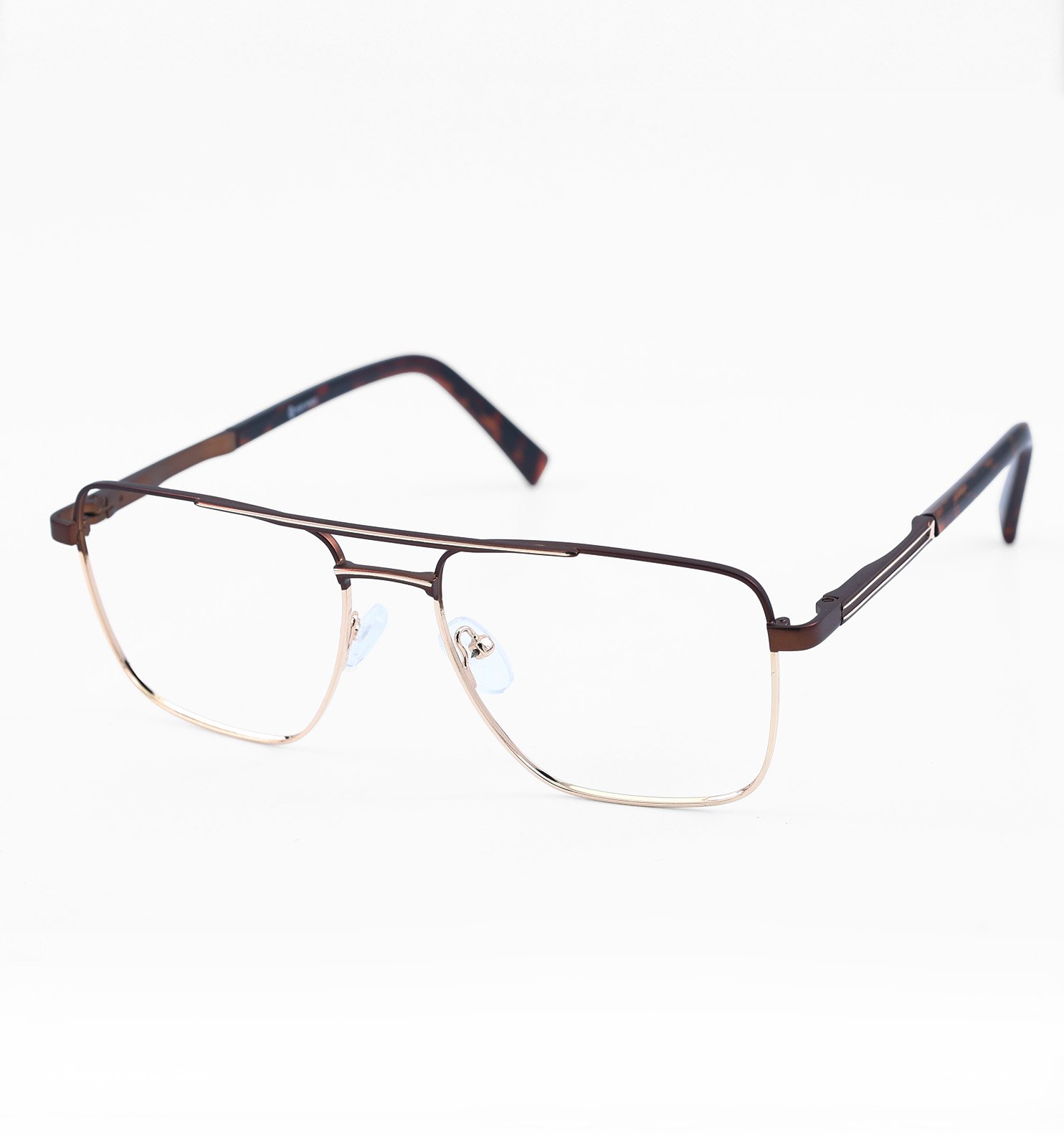OG Aero Pro Men’s Full Rim Metal Eyeglasses | Lightweight Premium Square Frame