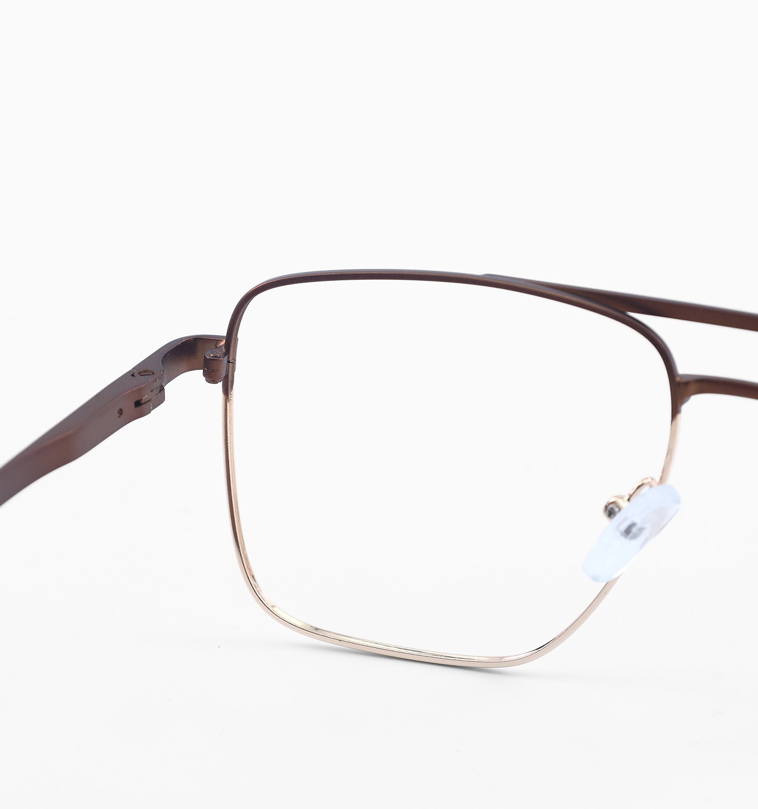 OG Aero Pro Men’s Full Rim Metal Eyeglasses | Lightweight Premium Square Frame