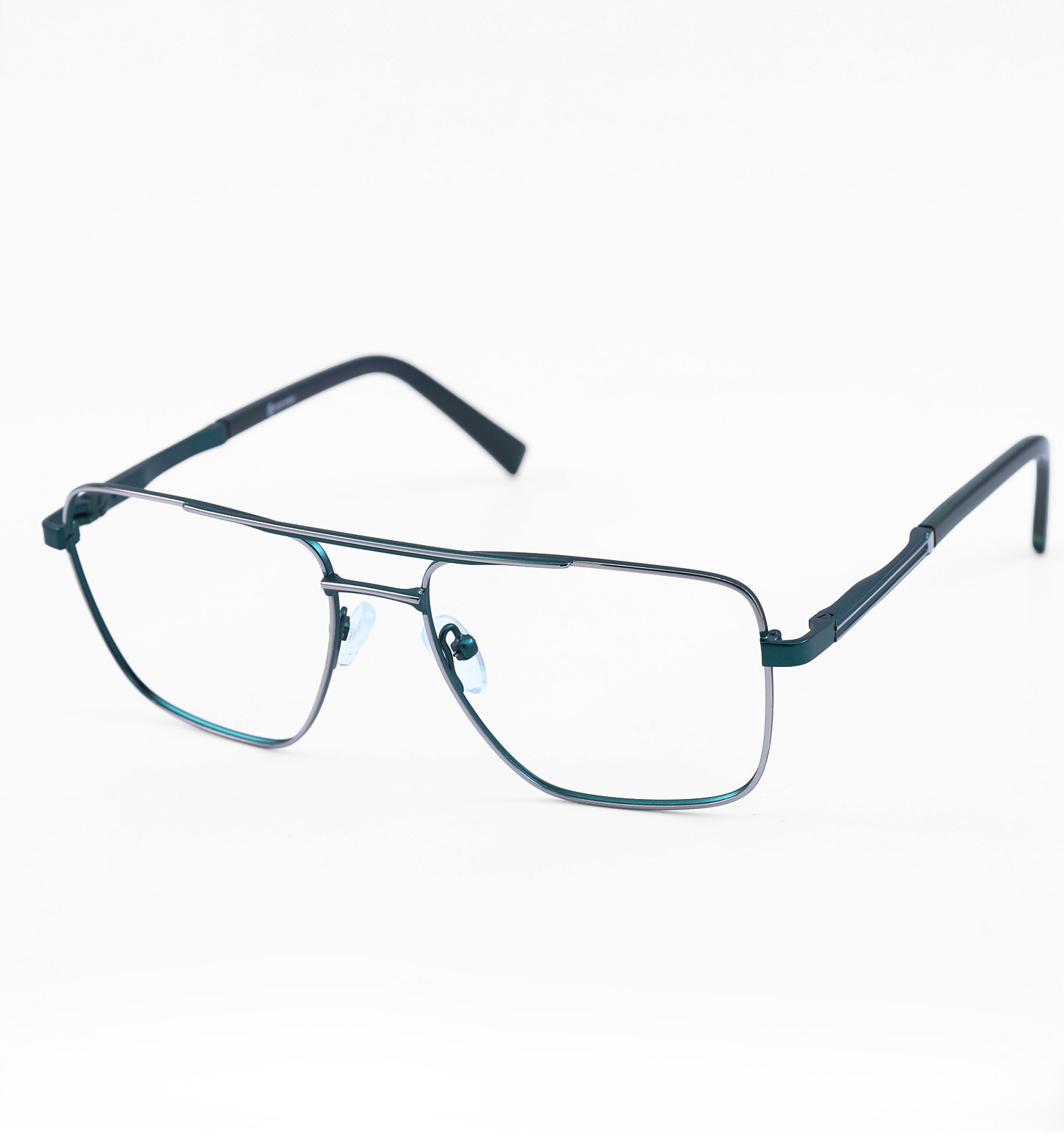 OG Aero Pro Men’s Full Rim Metal Eyeglasses | Lightweight Premium Square Frame