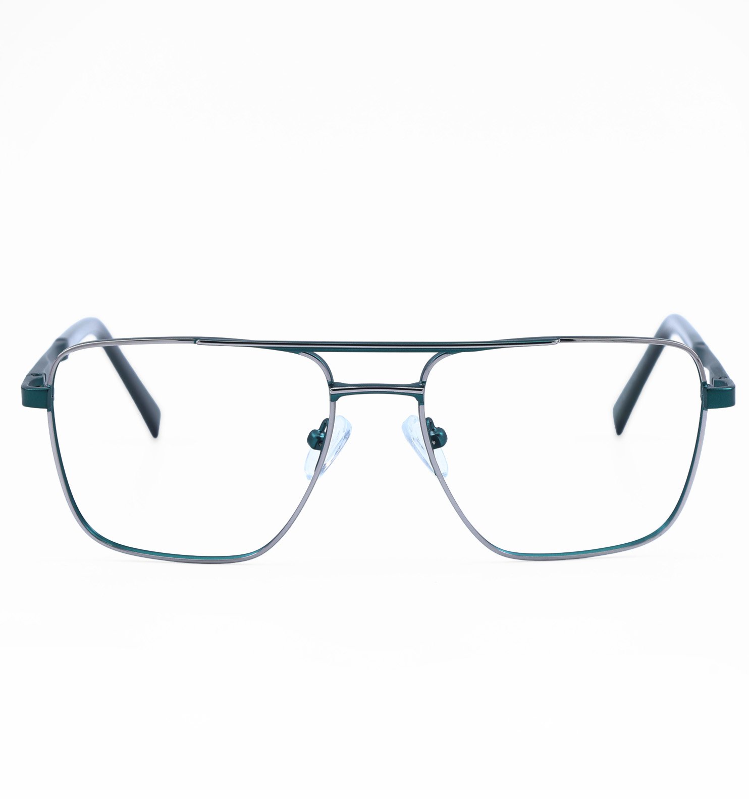 OG Aero Pro Men’s Full Rim Metal Eyeglasses | Lightweight Premium Square Frame