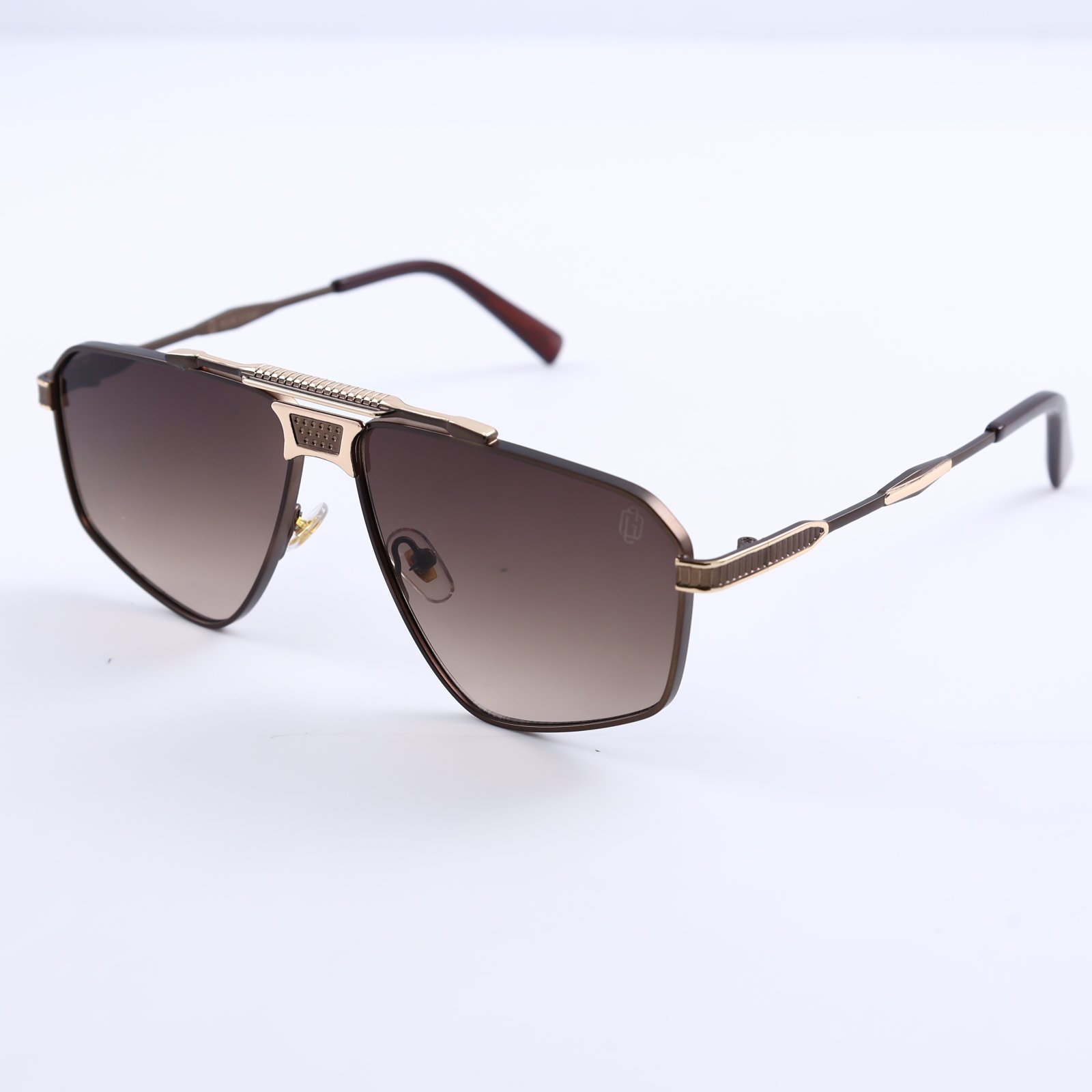 OG Aero Royale | Gold Navigator Gradient Smoke Sunglasses