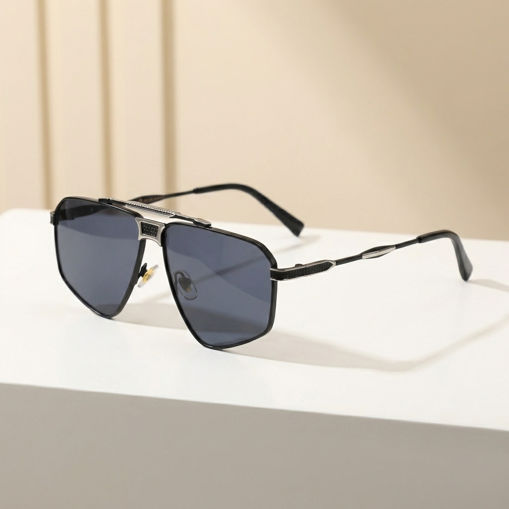 OG Aero Royale | Gold Navigator Gradient Smoke Sunglasses