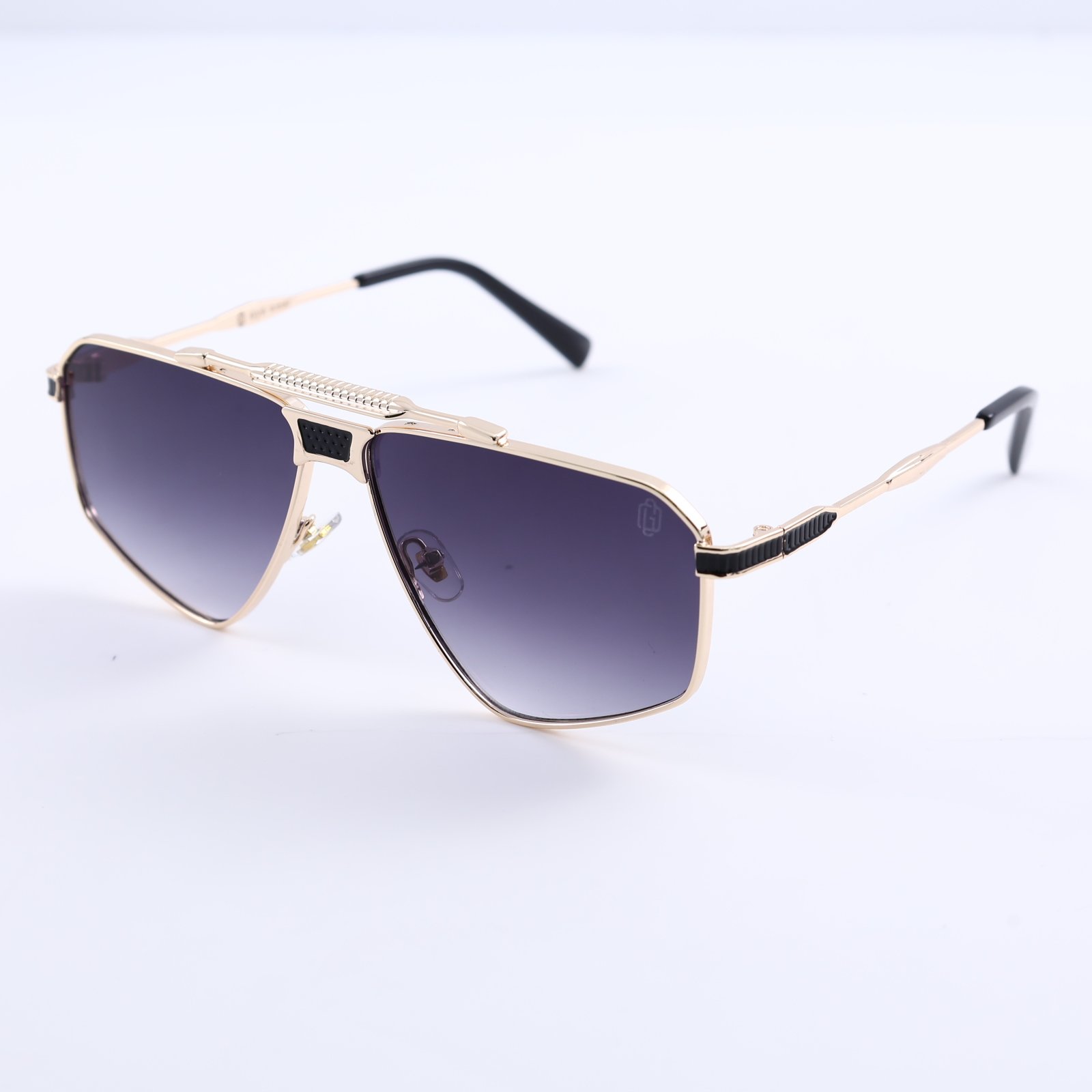 OG Aero Royale | Gold Navigator Gradient Smoke Sunglasses