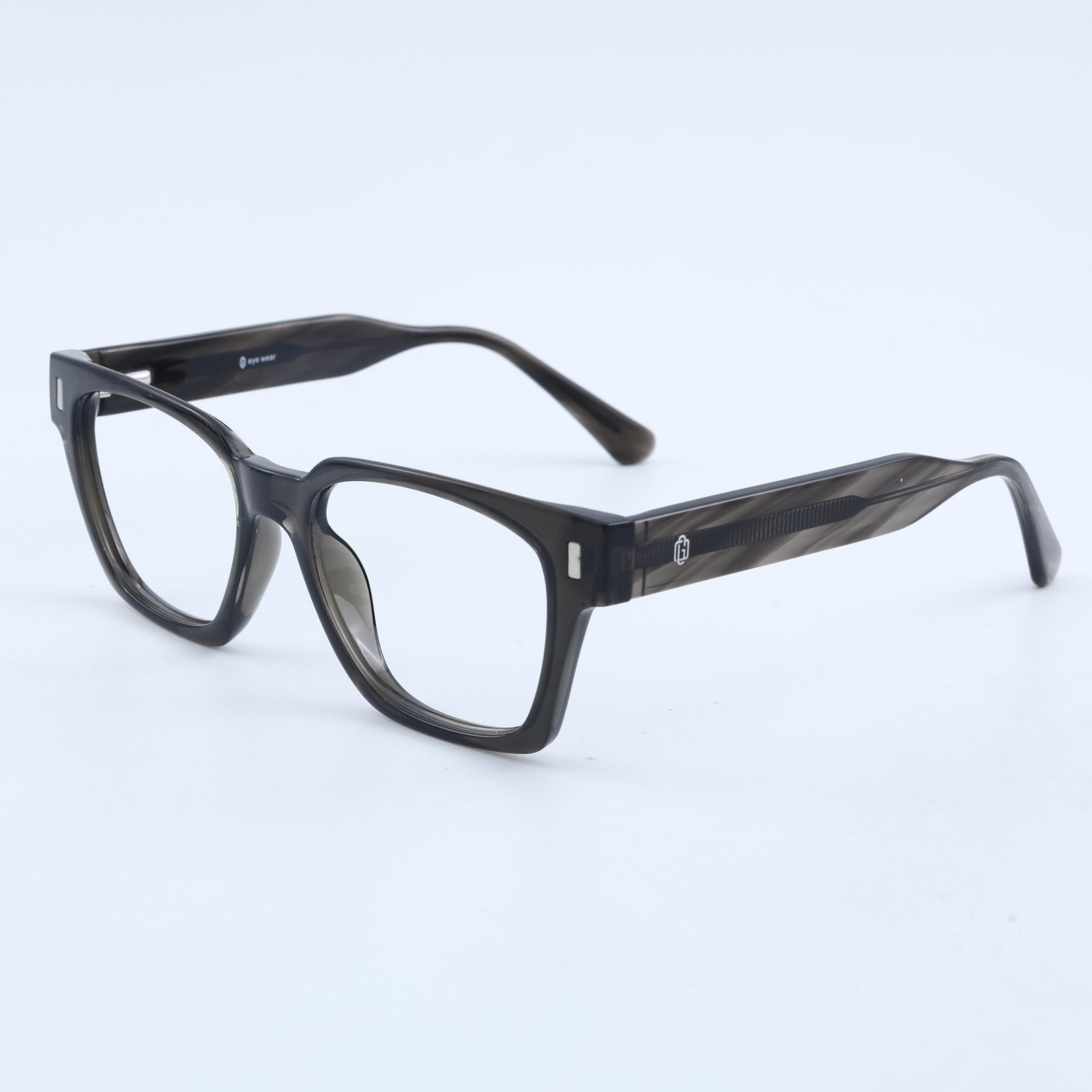 OG Amber Bold | Yellow Frame Square Sunglasses For Men
