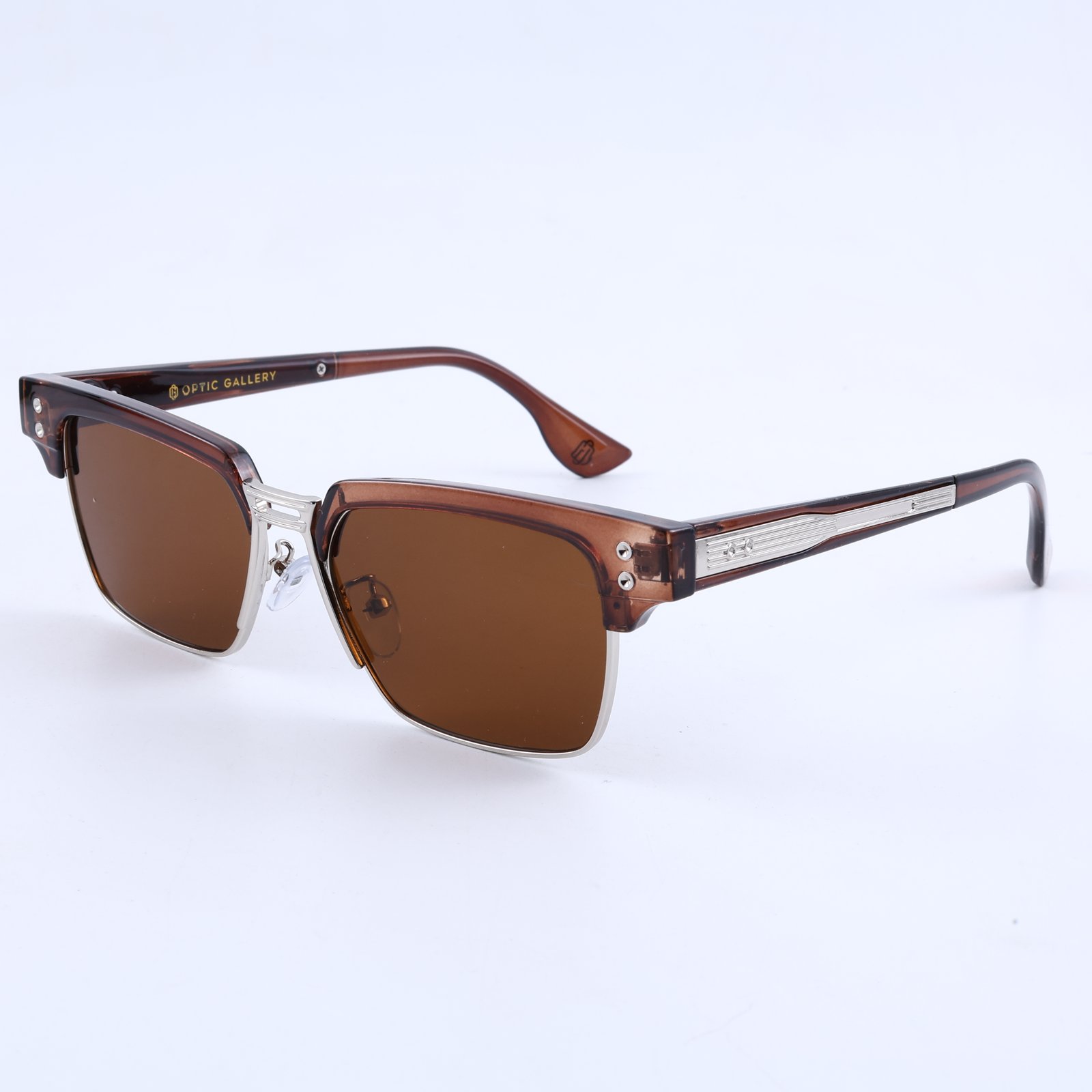 OG Amber Edge | Retro Square Sunglasses