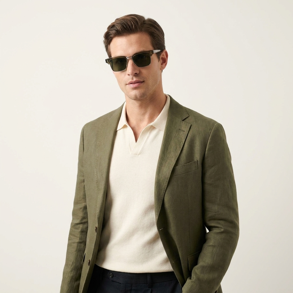 OG Amber Edge | Retro Square Sunglasses