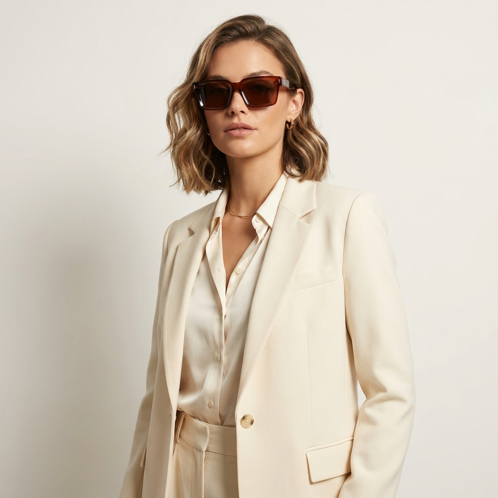 OG Amber Smoke Edge | Bold Square Sunglasses