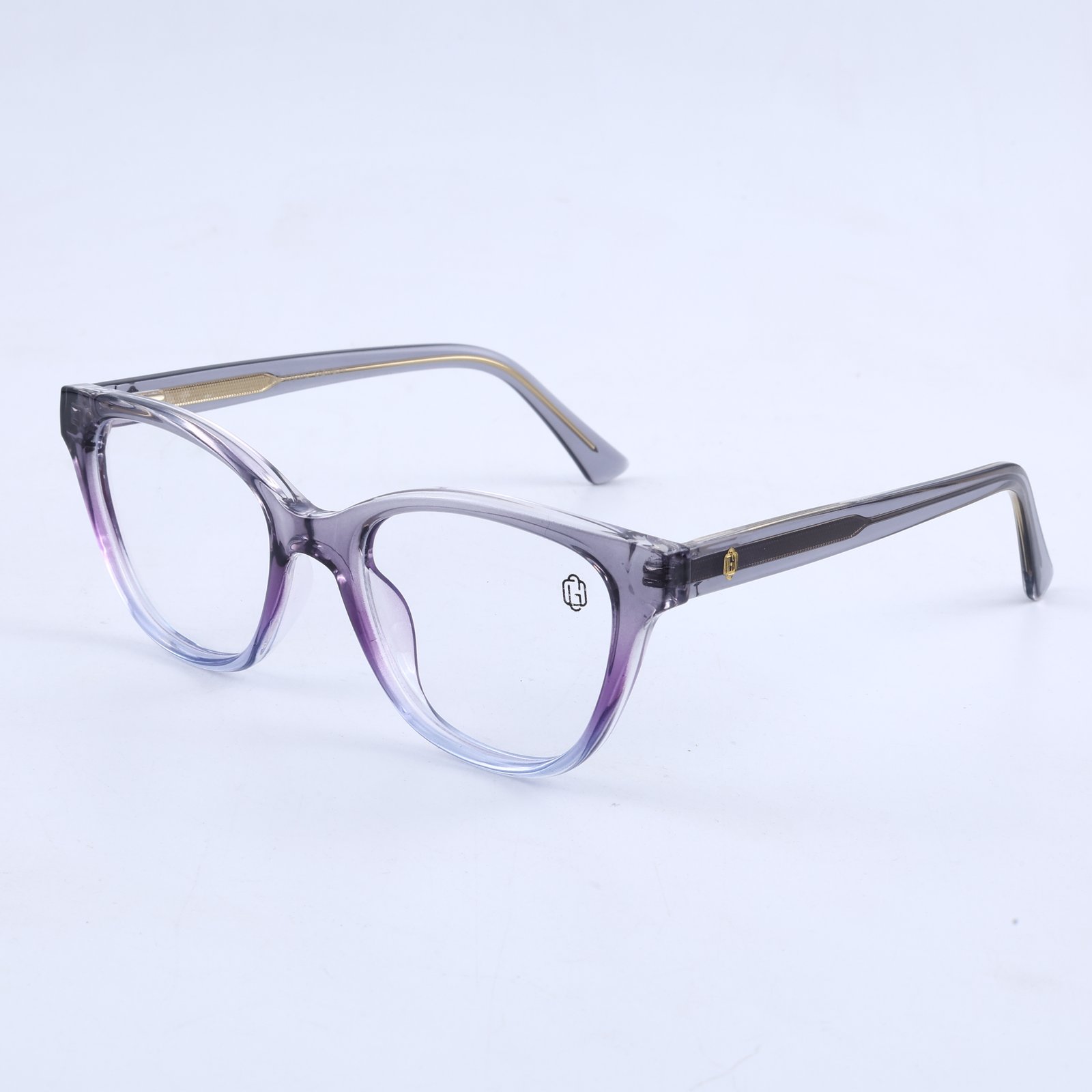 OG Amethyst Crystal Edge | Bold Square Eyeglasses