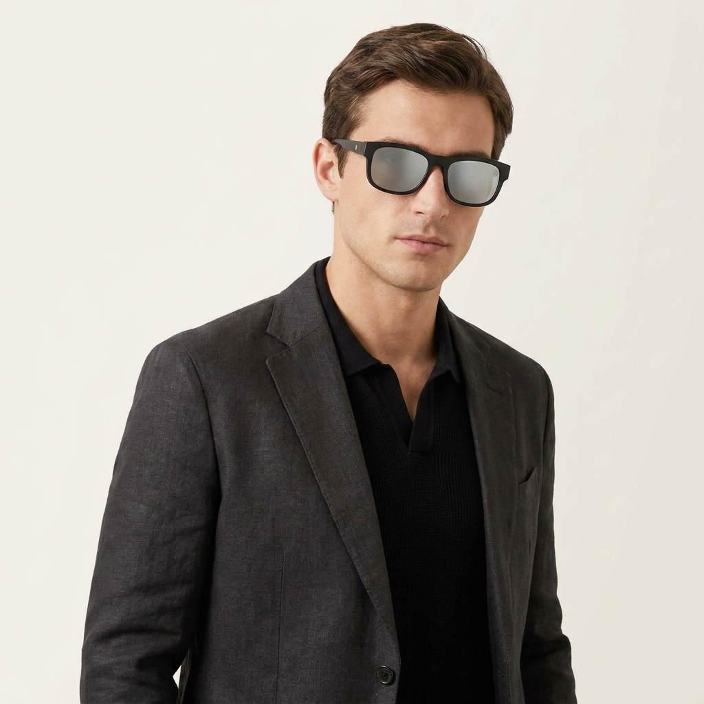 OG Arctic Shadow Clip-On | Marble Smoke Magnetic Clip-On Sunglasses