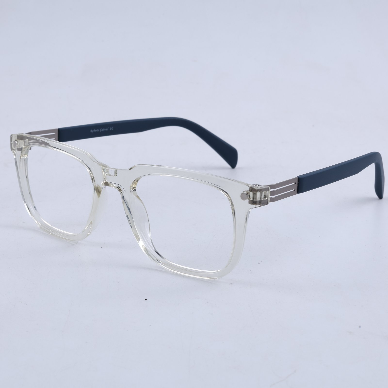 OG Azure Fusion | Premium Crystal Magnetic Clip-On Eyewear with Navy Sun Lens