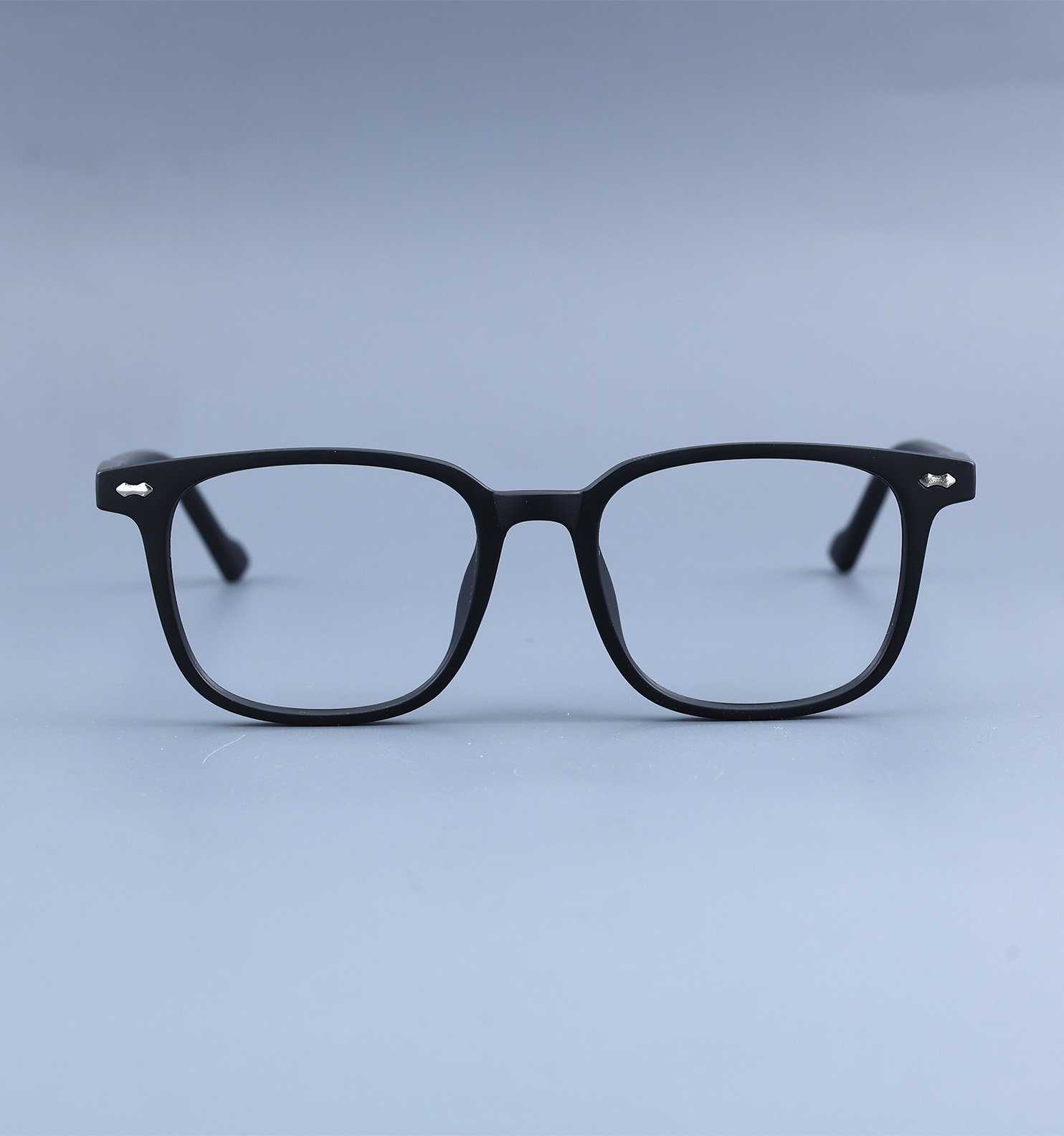 OG Blush Crystal Gradient Full Rim Square Eyeglasses for Men