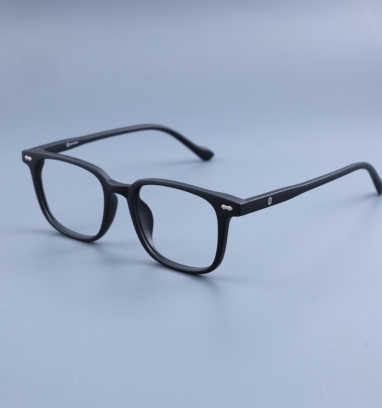 OG Blush Crystal Gradient Full Rim Square Eyeglasses for Men