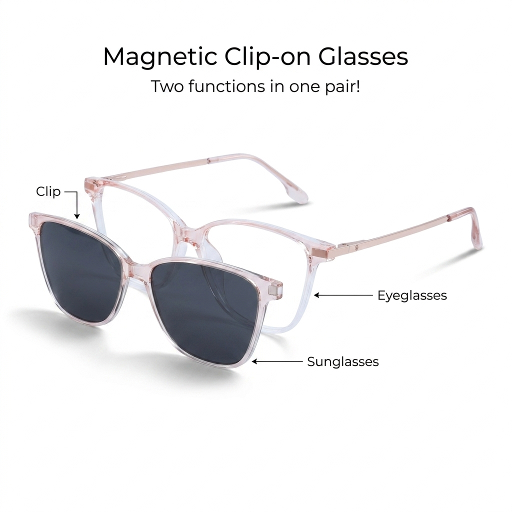 OG Blush Crystal | Soft Cat-Eye Sunglasses