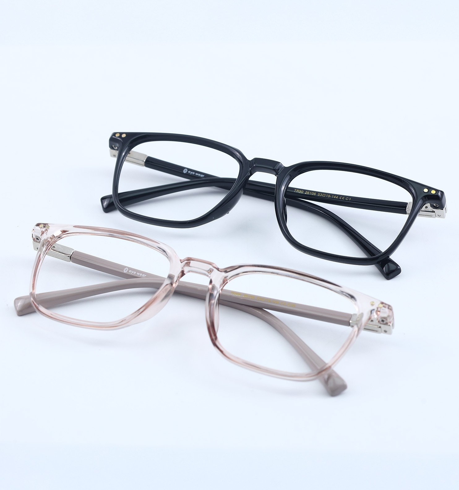 OG Blush Full Rim Square Eyeglasses | Elegant & Stylish Optical Frame