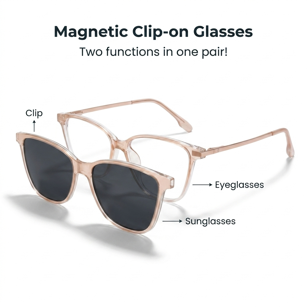 OG Blush Ice | Crystal Cat-Eye Sunglasses