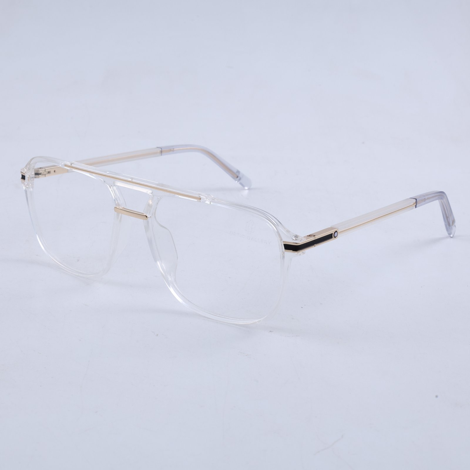 OG Blush Sovereign | Luxury Crystal Peach Aviator Frame Eyewear