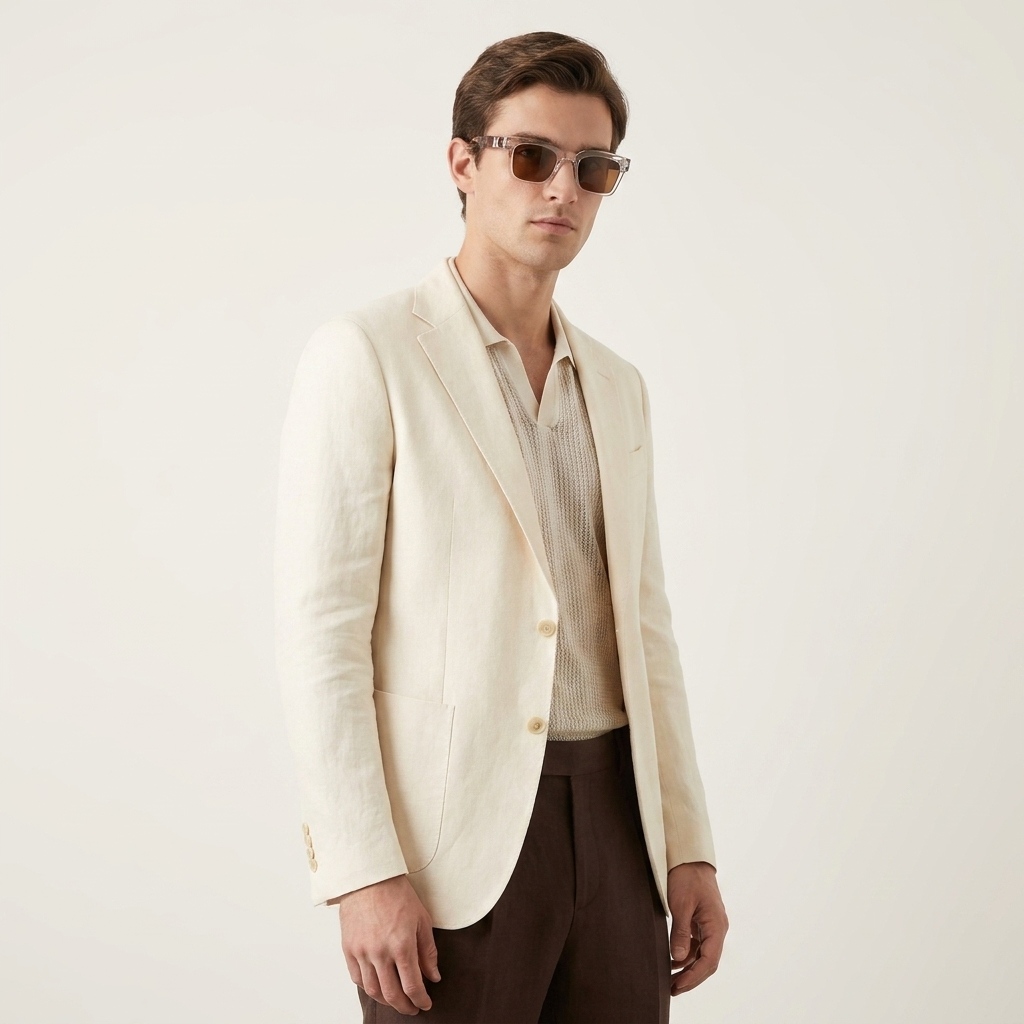 OG Clear Havana Mix | Crystal Front Square Sunglasses with Tortoiseshell Temples & Brown Lenses