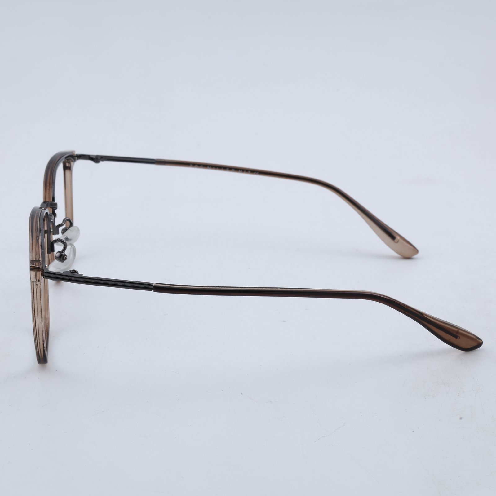 OG Copper Edge Full Rim Square Eyeglasses | Premium Lightweight Metal-Acetate Optical Frame for Men