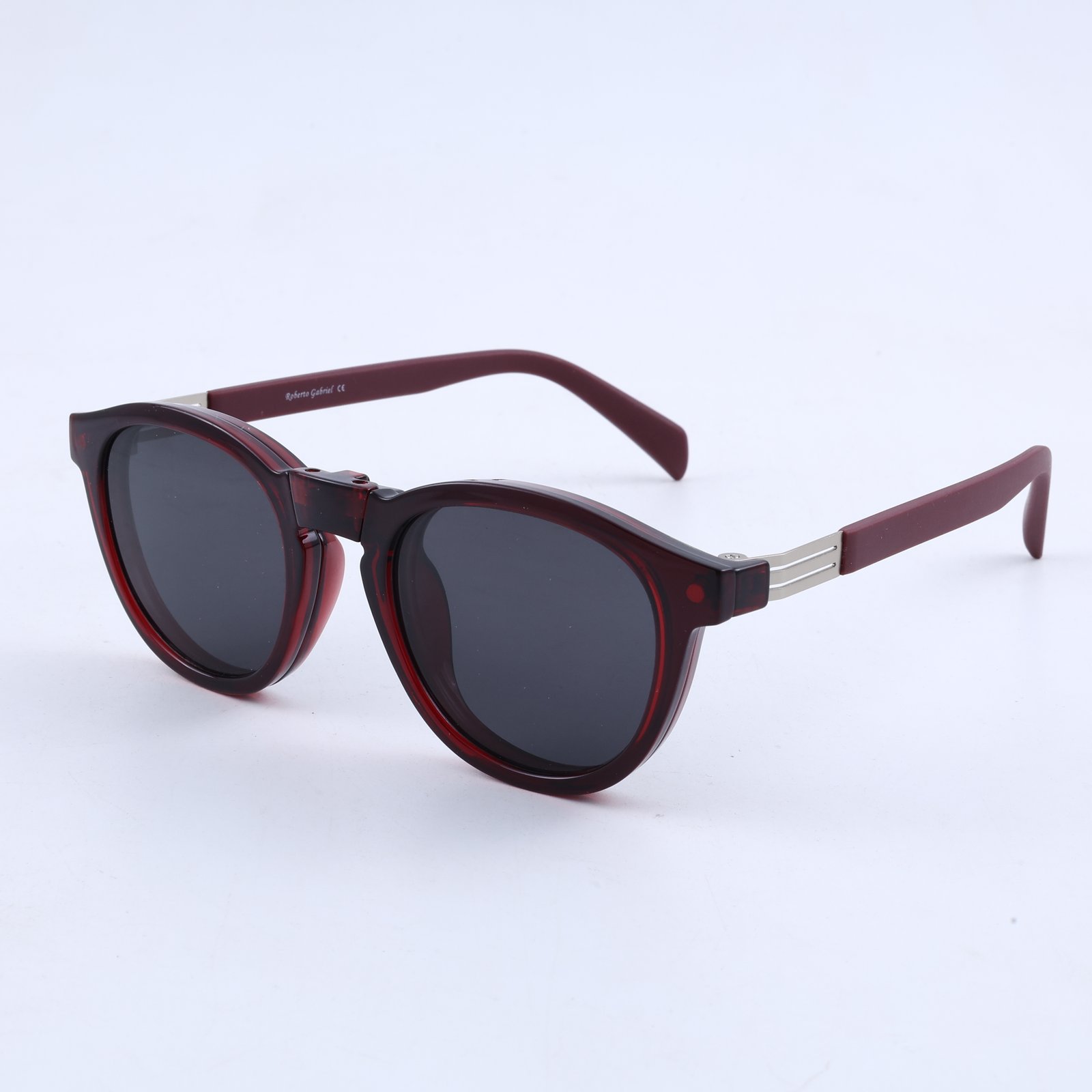 OG Crimson Noir | Premium Ruby Crystal Magnetic Clip-On Eyewear