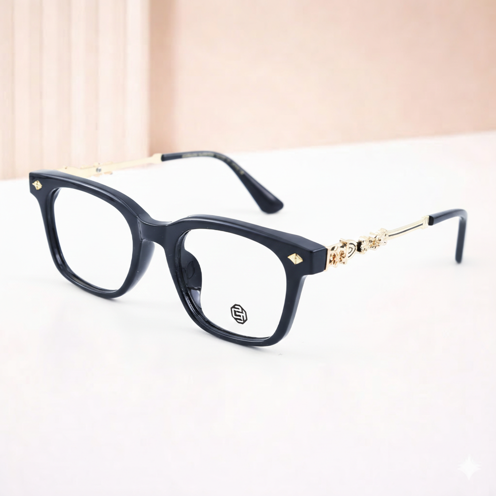 OG Crystal Edge Eyeglasses | Full Rim Premium Optical Frame for Men