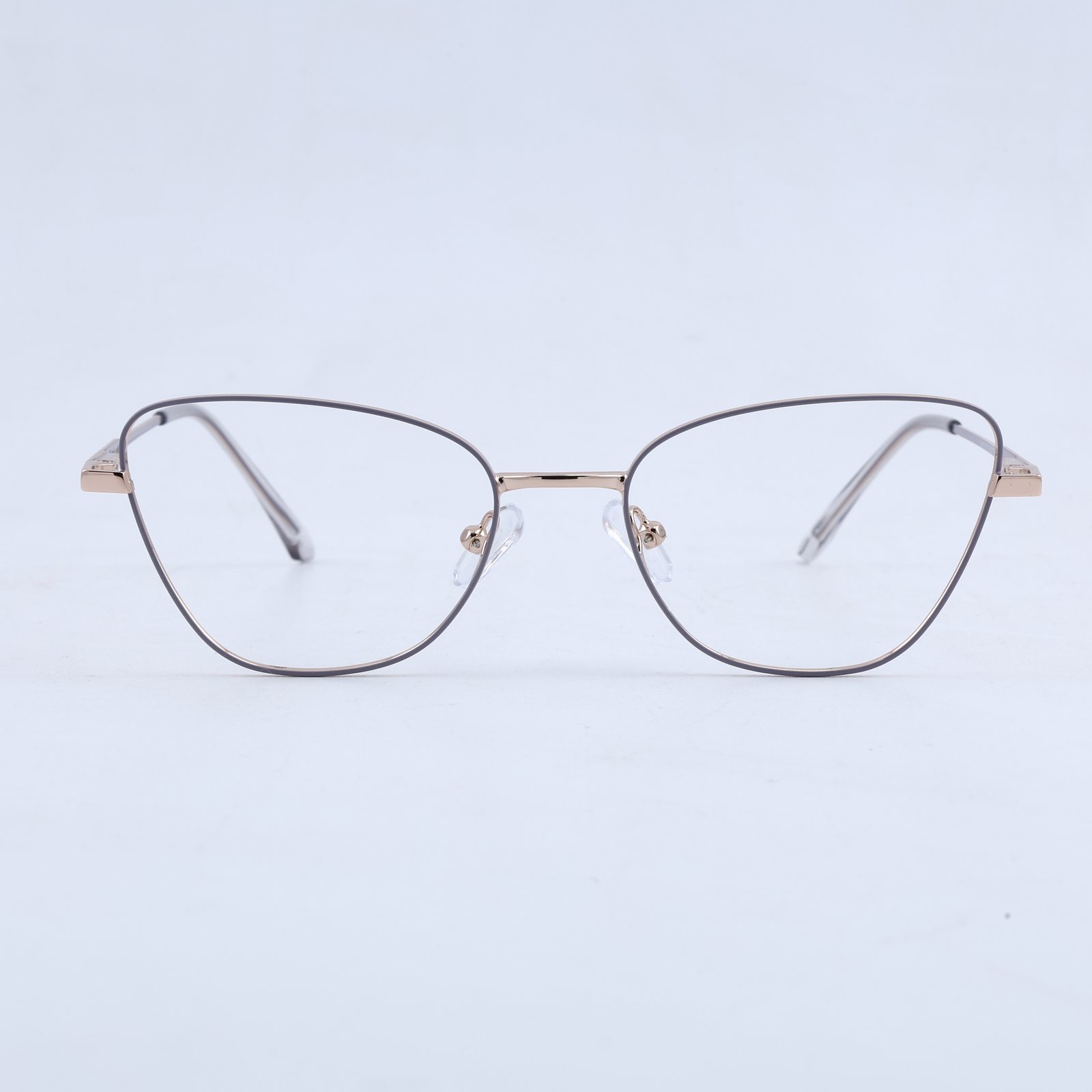 OG Crystal Noir Clip-On | Transparent Cat-Eye Magnetic Sunglasses